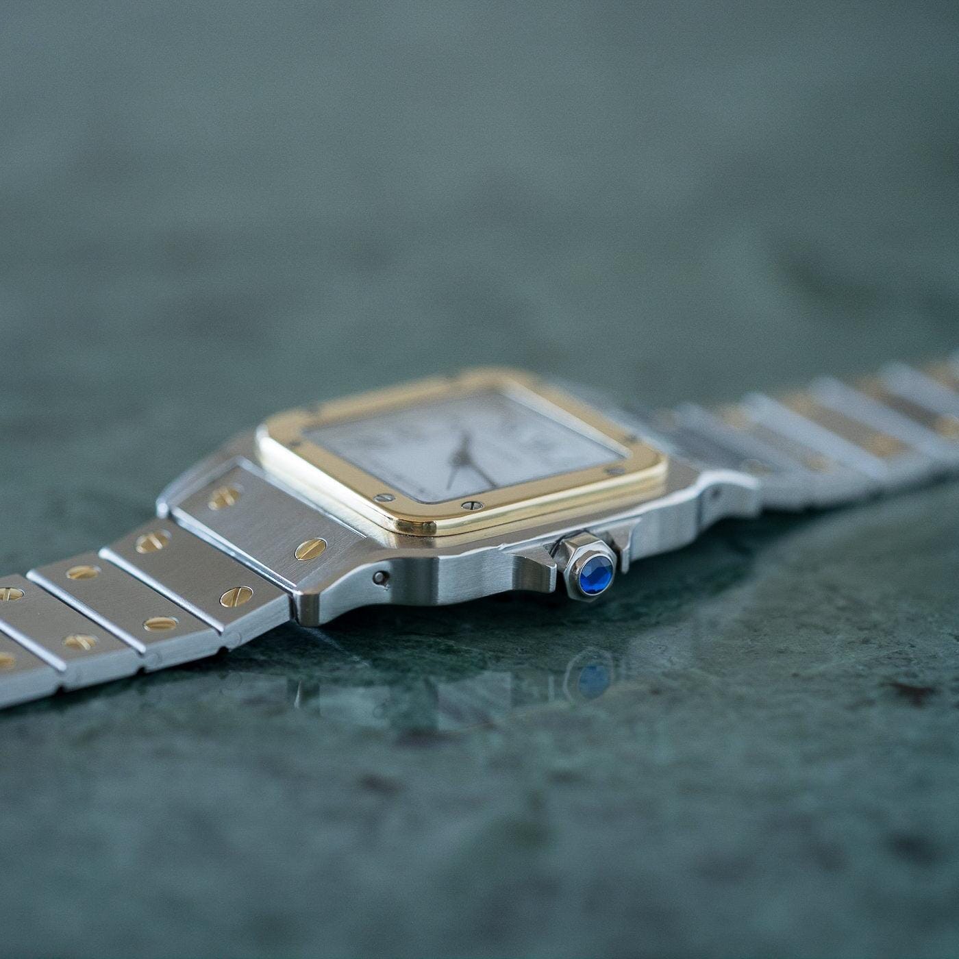 CARTIER Santos Galbee LM SS/YG - Arbitro