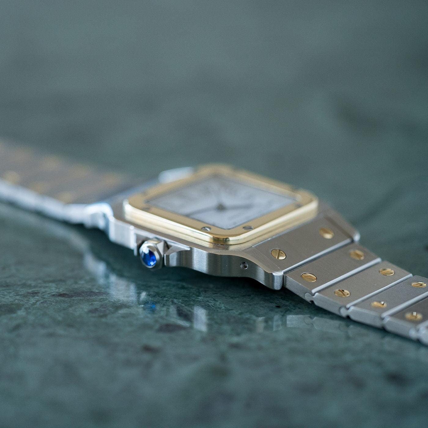 CARTIER Santos Galbee LM SS/YG - Arbitro