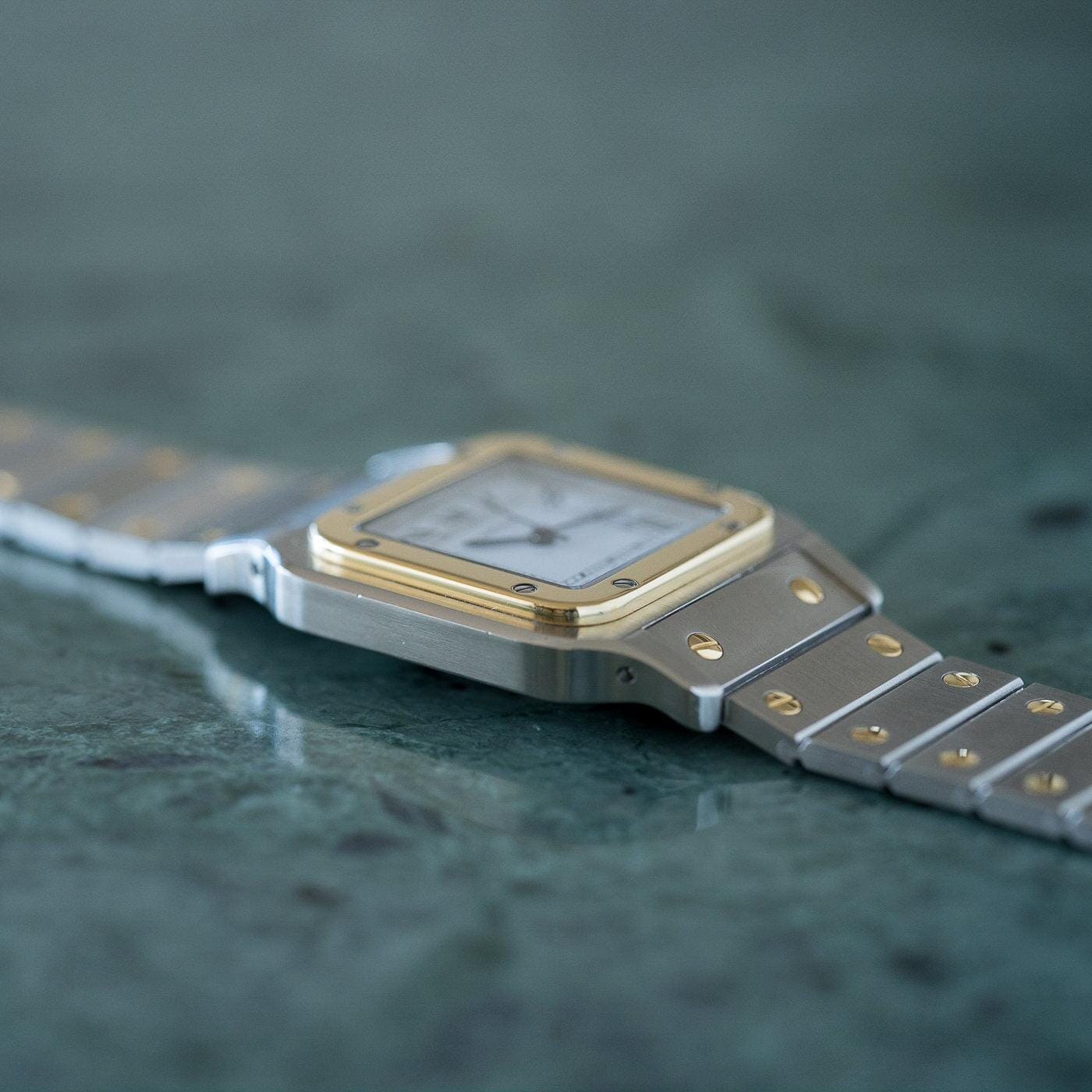 CARTIER Santos Galbee LM SS/YG - Arbitro