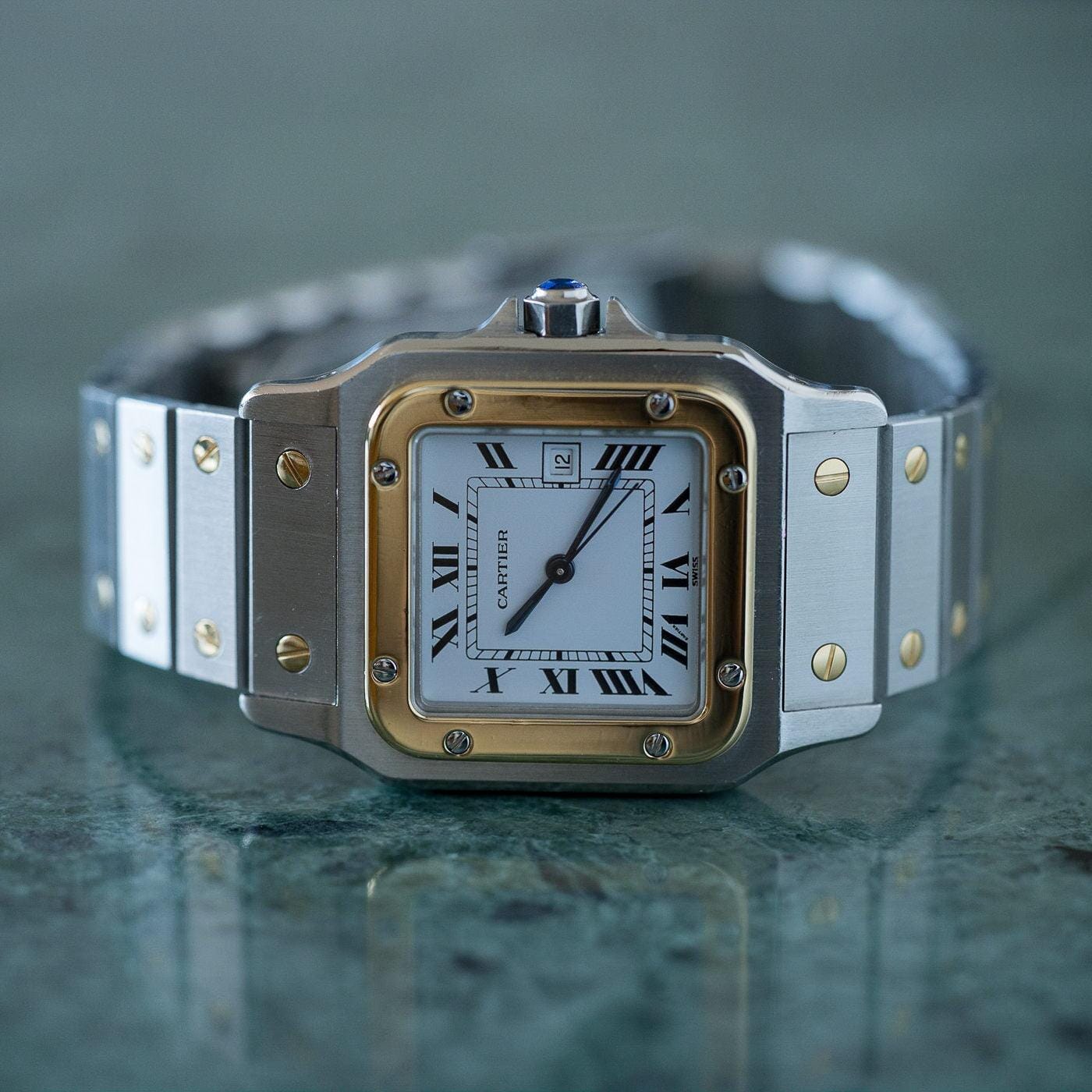 CARTIER Santos Galbee LM SS/YG - Arbitro
