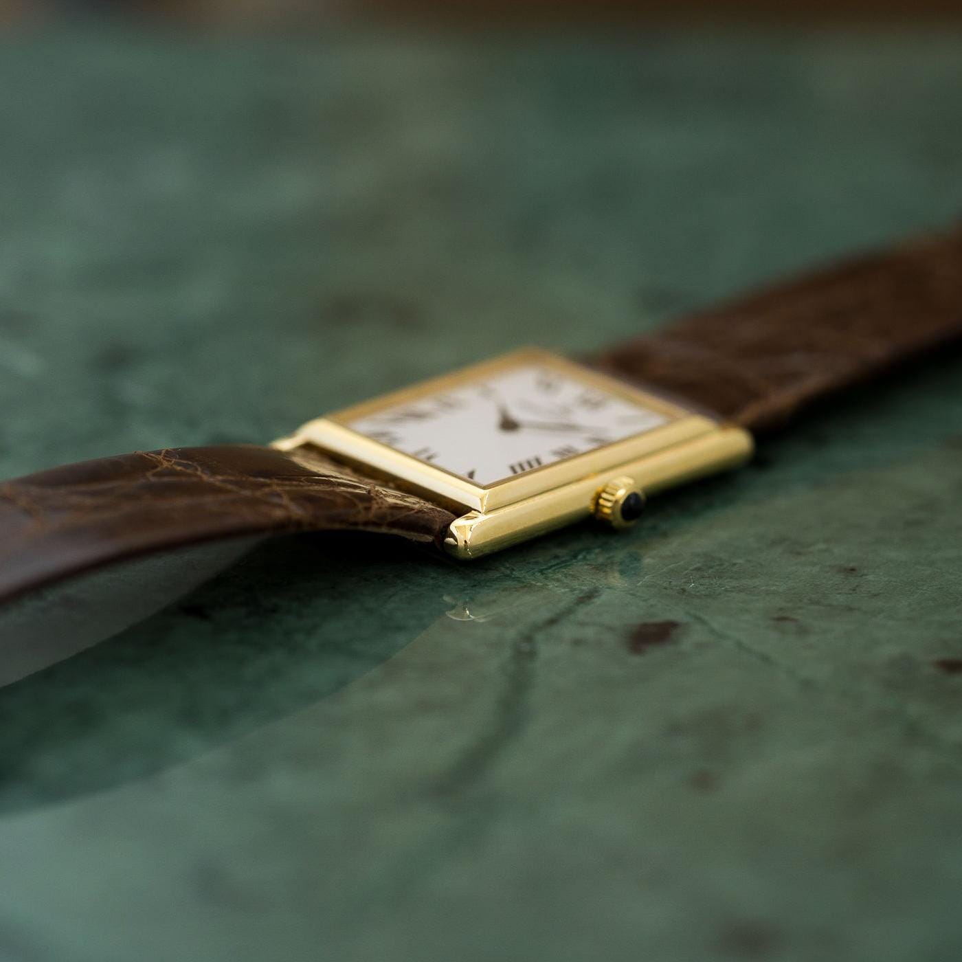 Jaeger-LeCoultre Rectangle 18K YG 1970s - Arbitro