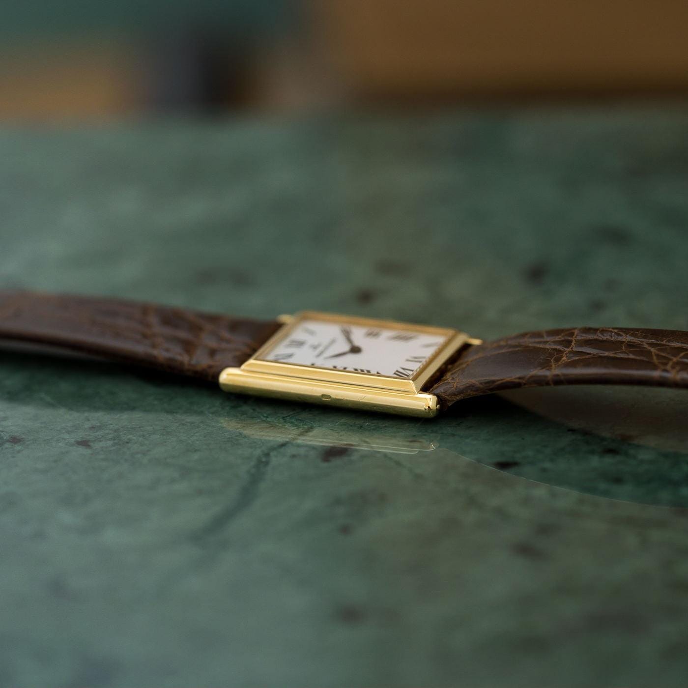 Jaeger-LeCoultre Rectangle 18K YG 1970s - Arbitro