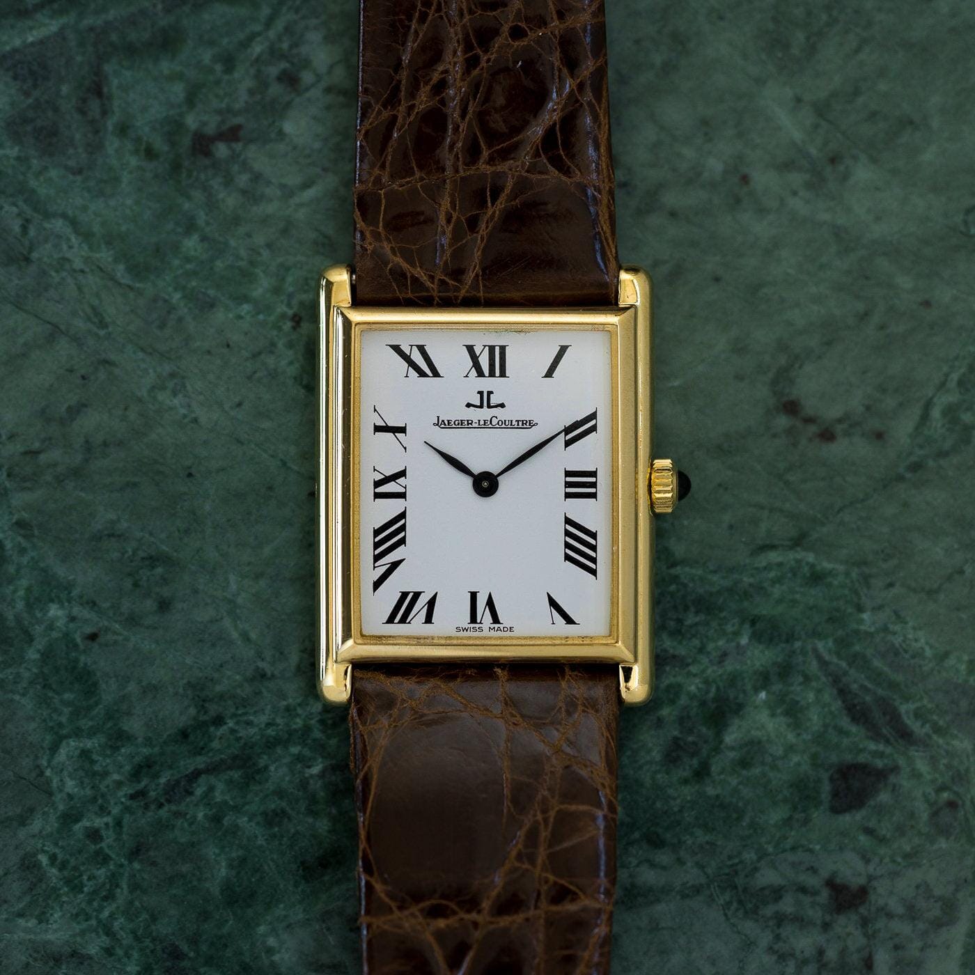 Jaeger-LeCoultre Rectangle 18K YG 1970s - Arbitro