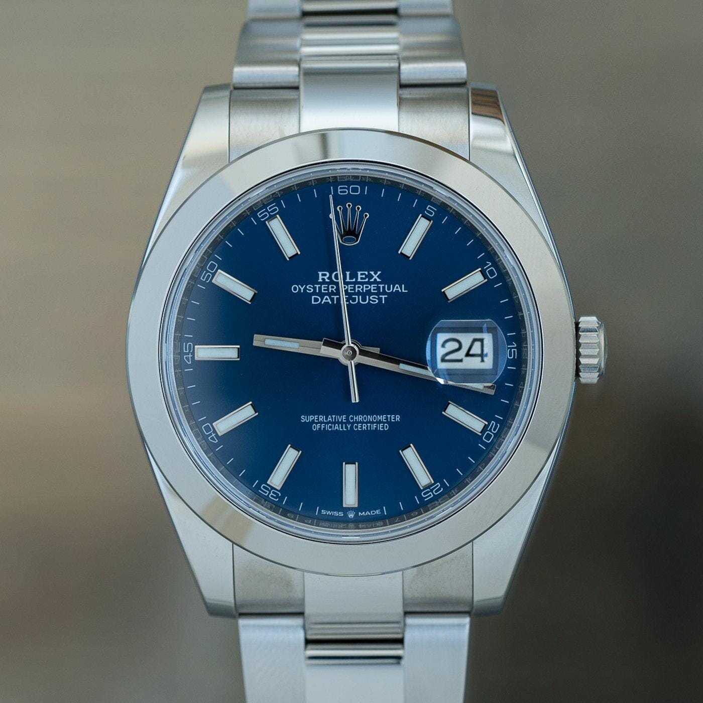 ROLEX Oyster Perpetual Datejust 41 126300 Blue - Arbitro