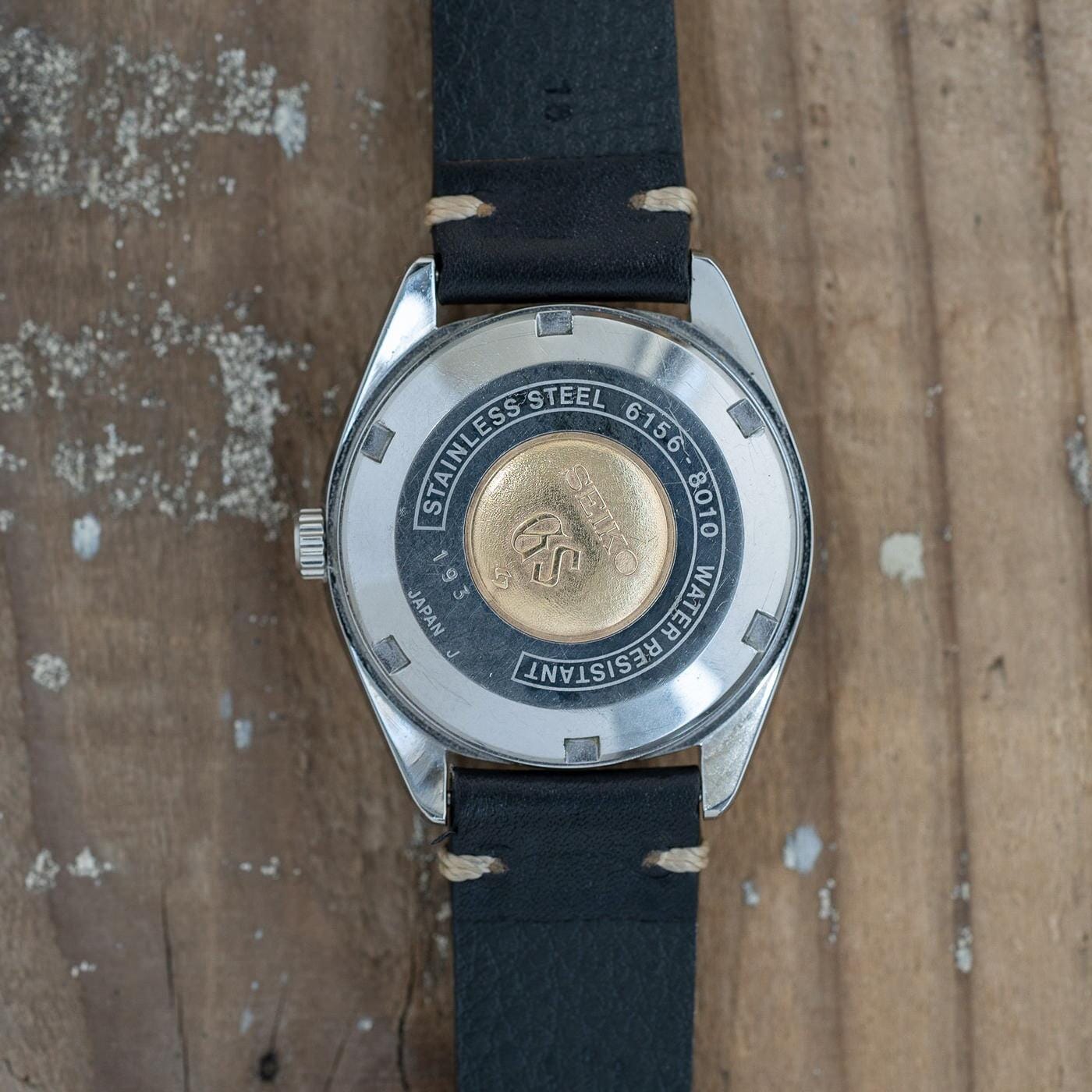 GRAND SEIKO SPECIAL Hi-BEAT 6156-8010 Faceted Crystal - Arbitro