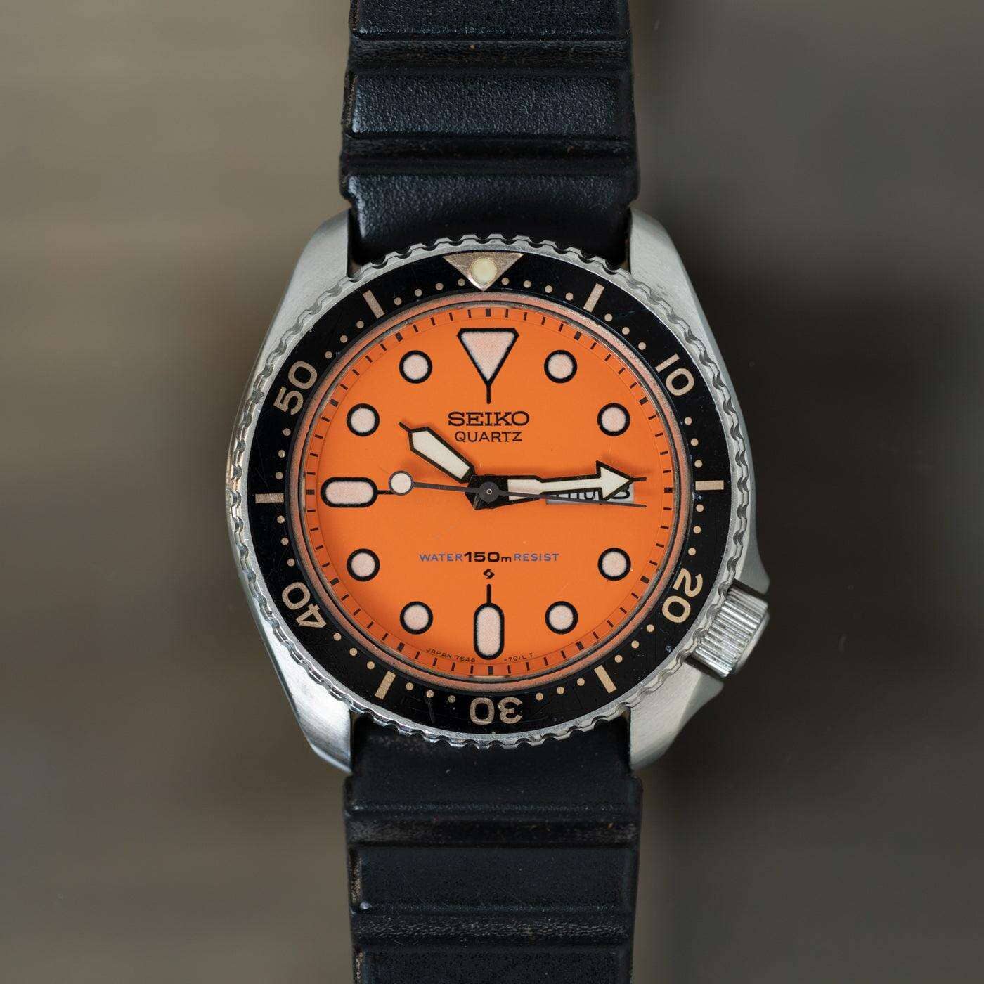 SEIKO 150m Diver 7548-700C Orange - Arbitro