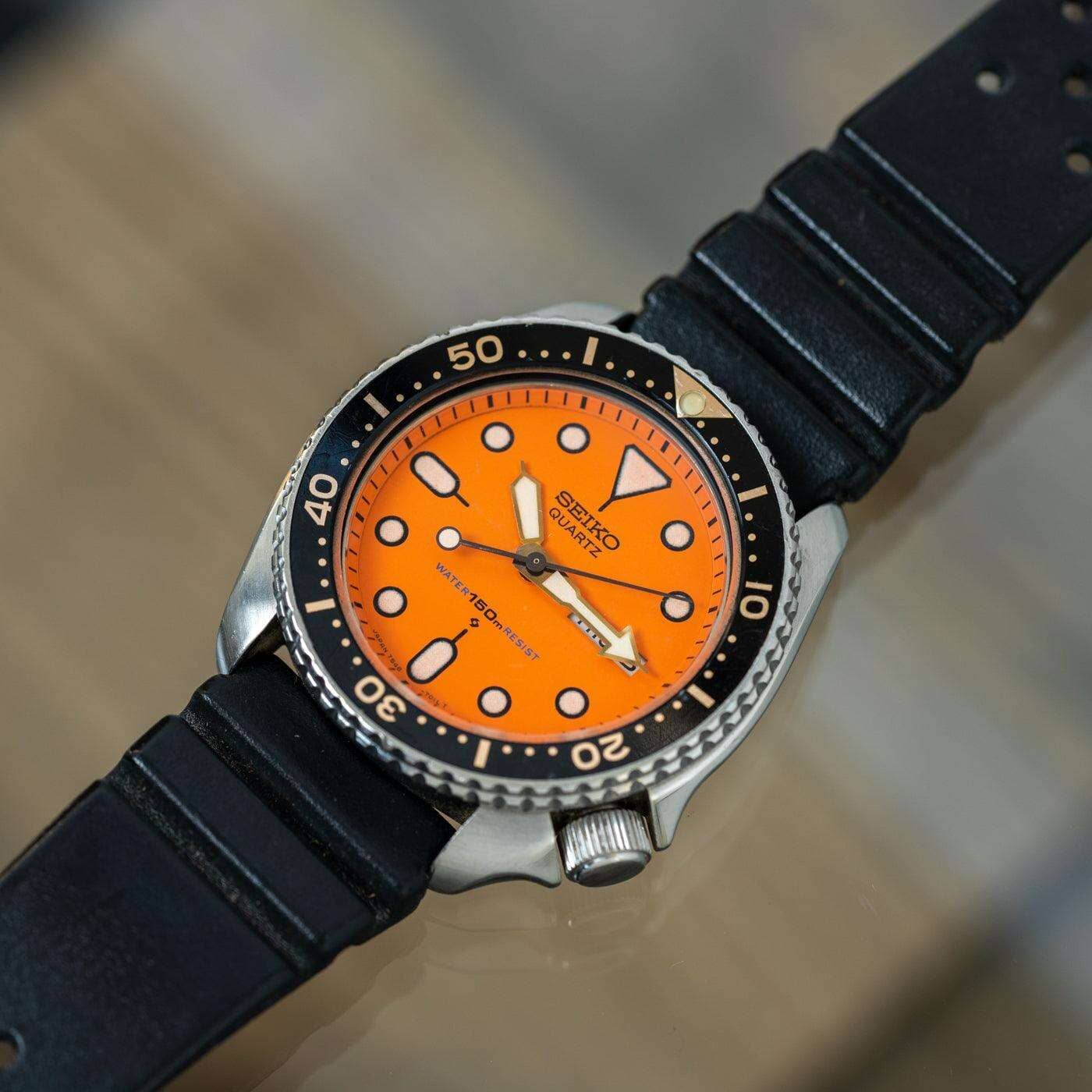 SEIKO 150m Diver 7548-700C Orange - Arbitro