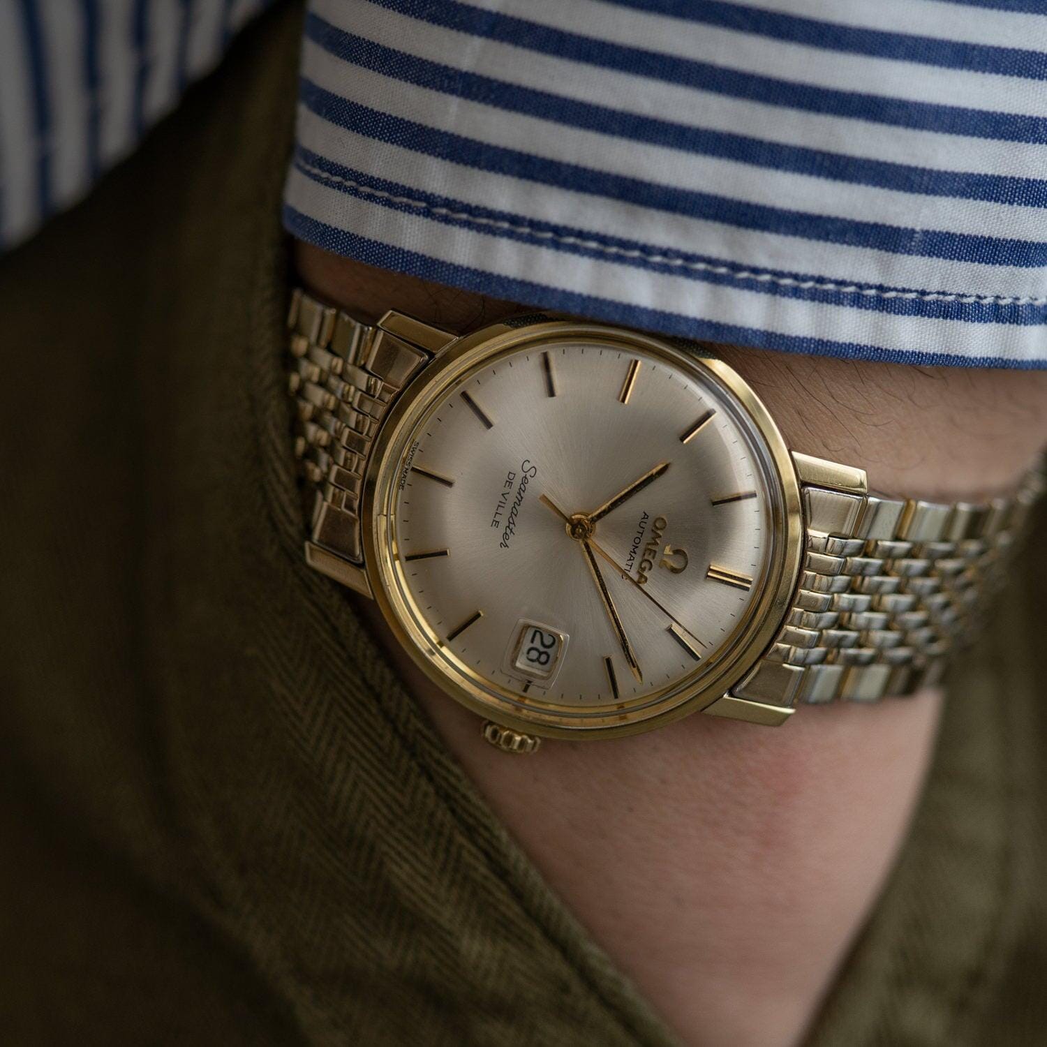 オメガ シーマスター デ・ヴィル 166.020 保証書付き / OMEGA Seamaster De Ville - Arbitro