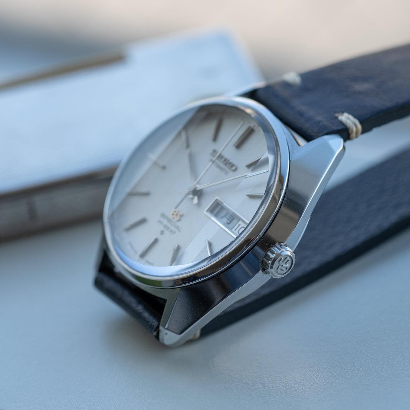 GRAND SEIKO SPECIAL Hi-BEAT 6156-8010 Faceted Crystal - Arbitro