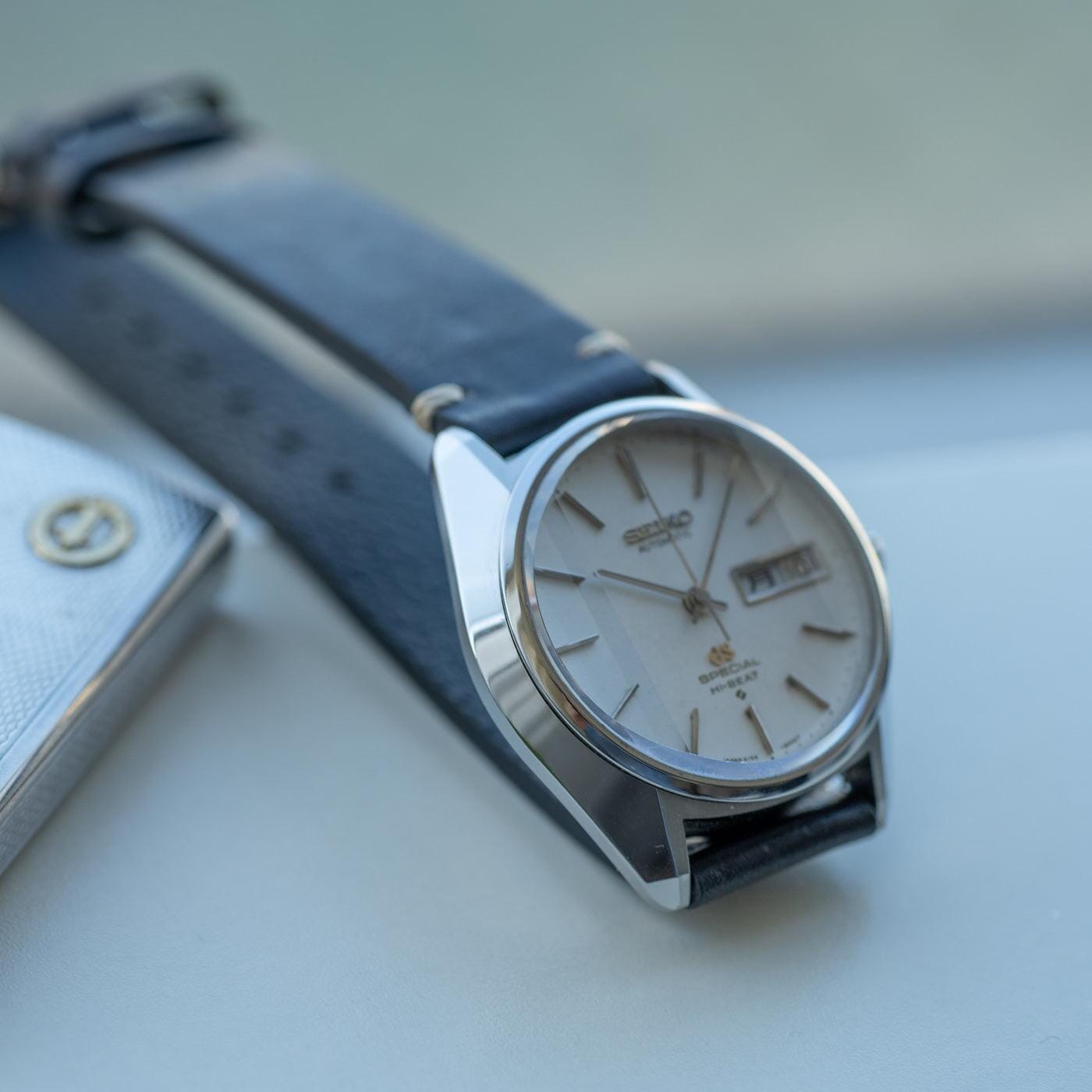 GRAND SEIKO SPECIAL Hi-BEAT 6156-8010 Faceted Crystal - Arbitro