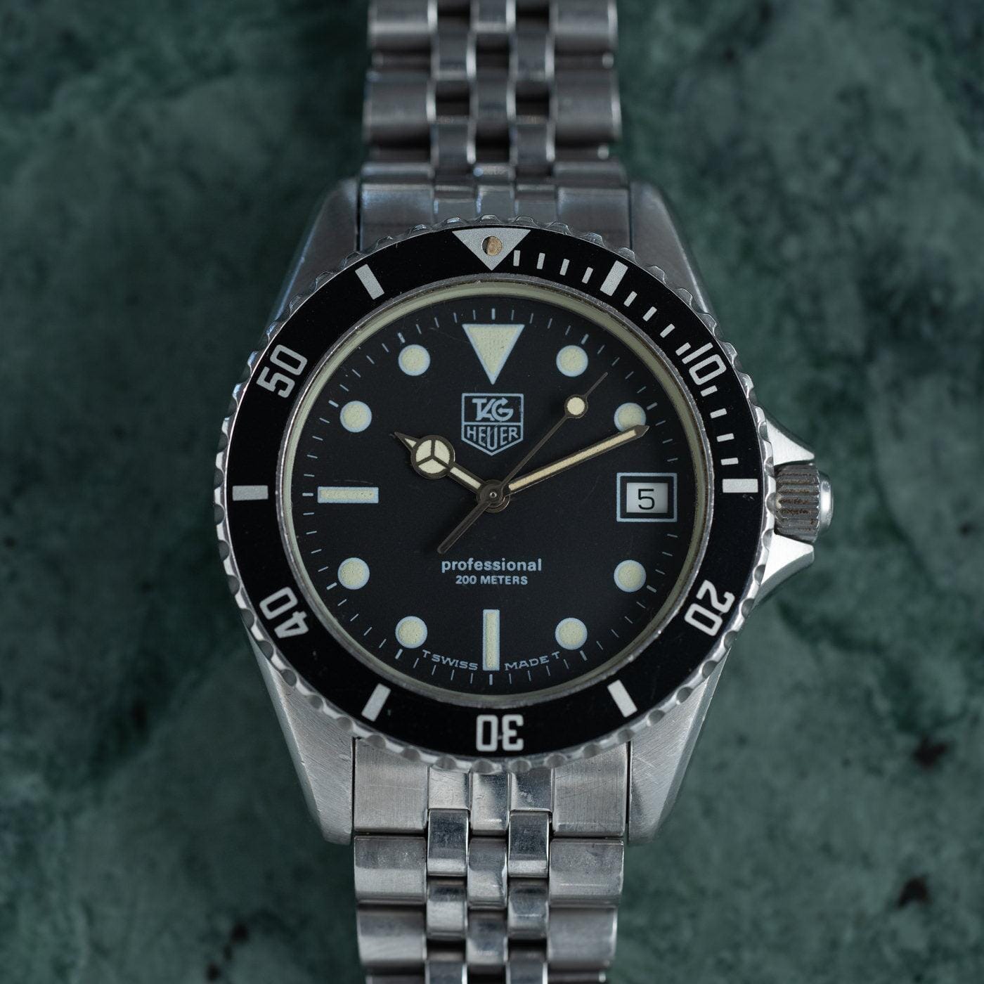 TAG HEUER 1000 Professional 980.013B 1980s - Arbitro