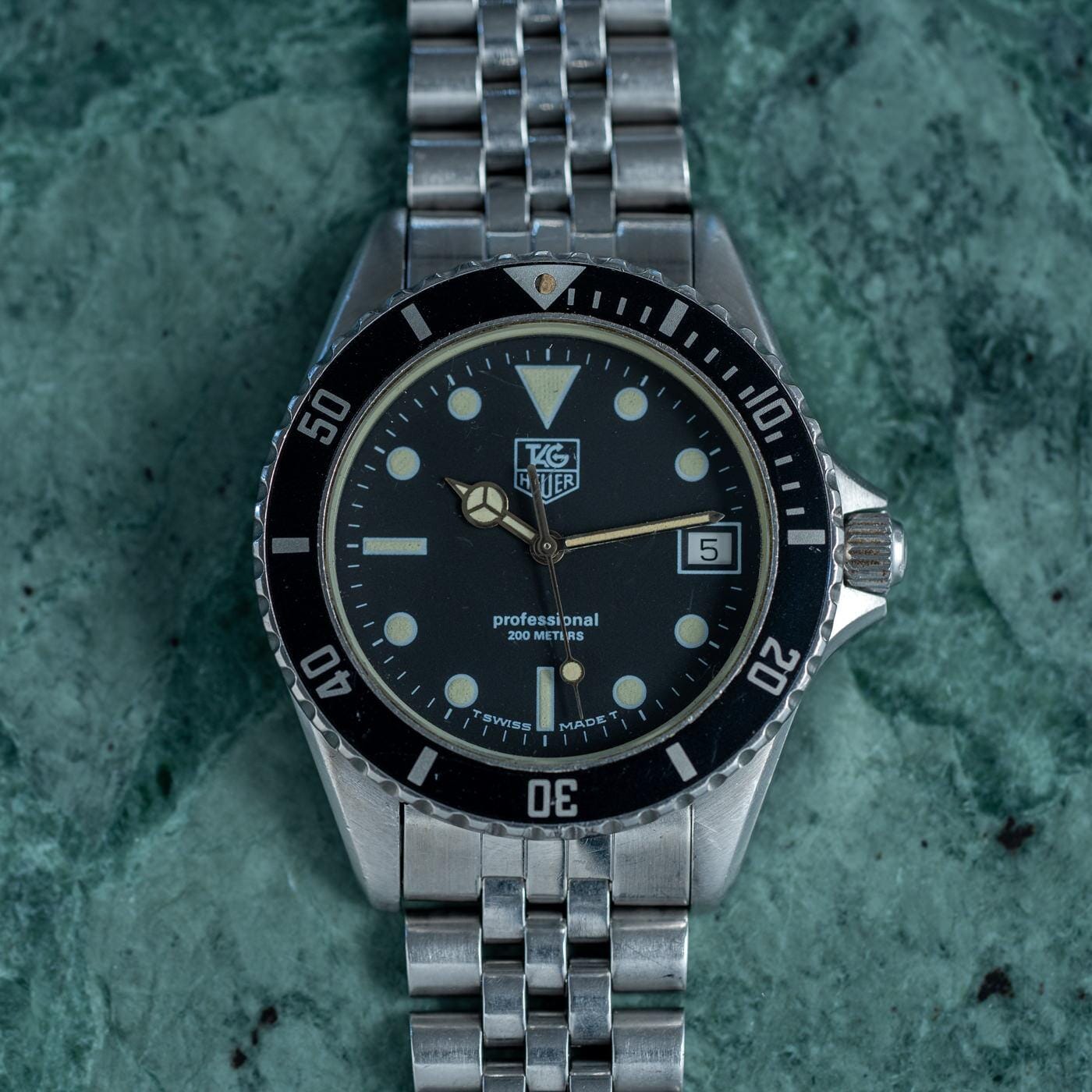 TAG HEUER 1000 Professional 980.013B 1980s - Arbitro