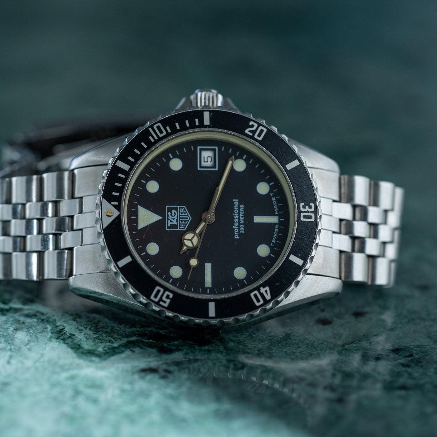 TAG HEUER 1000 Professional 980.013B 1980s - Arbitro