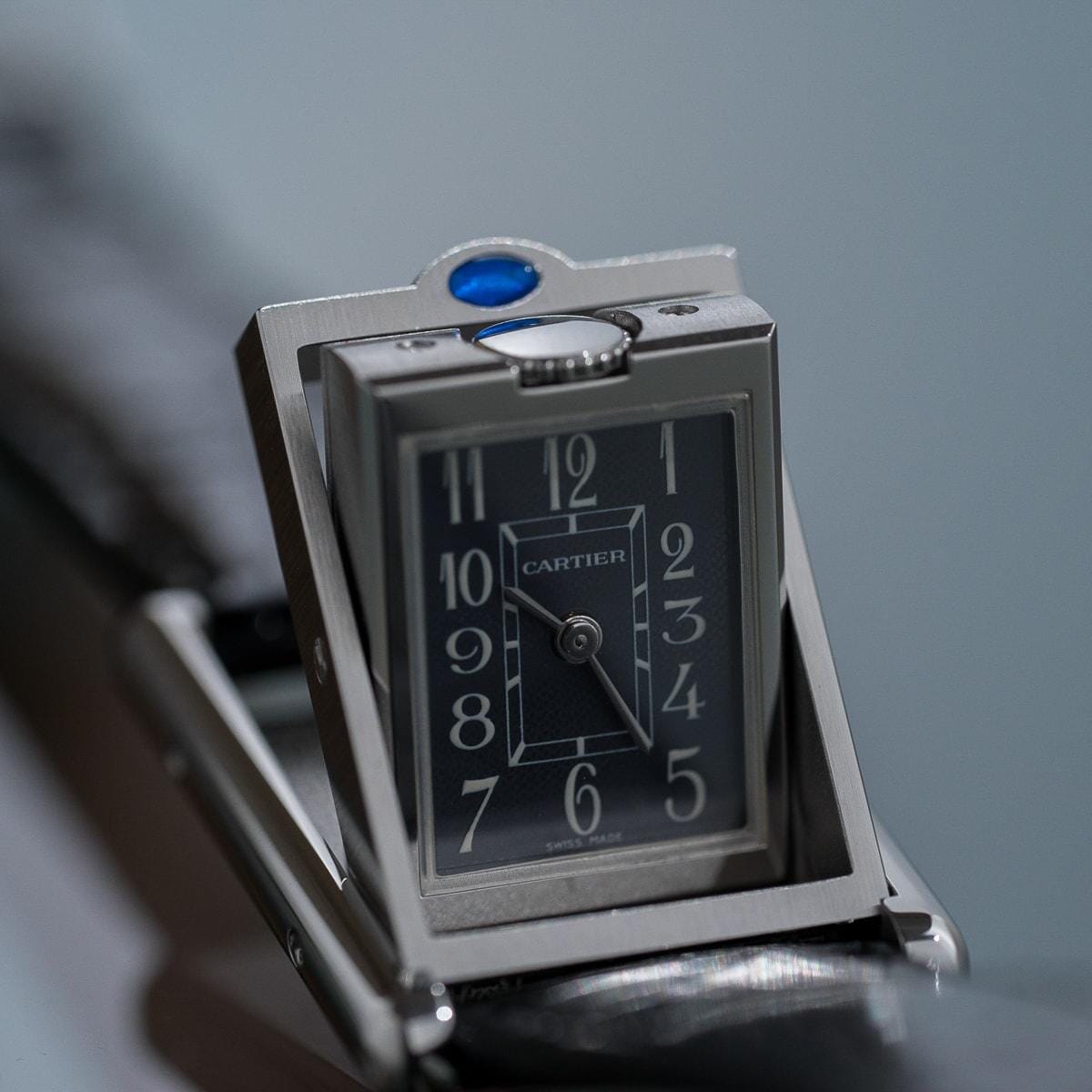 CARTIER Tank Basculante SM Grey Arabic Dial - Arbitro