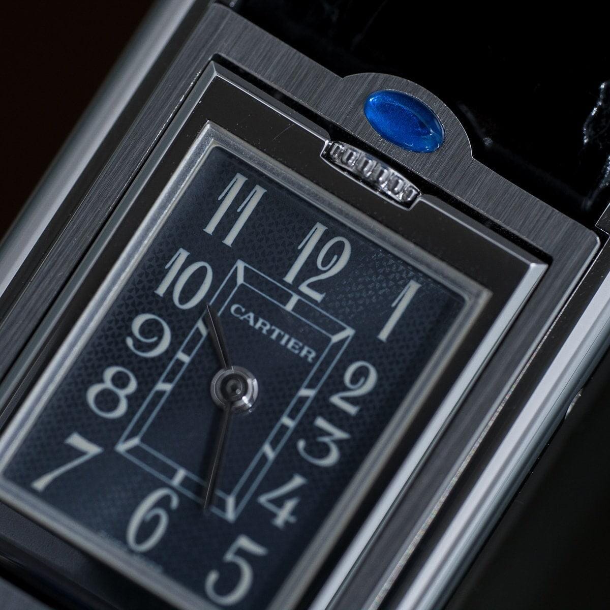 CARTIER Tank Basculante SM Grey Arabic Dial - Arbitro