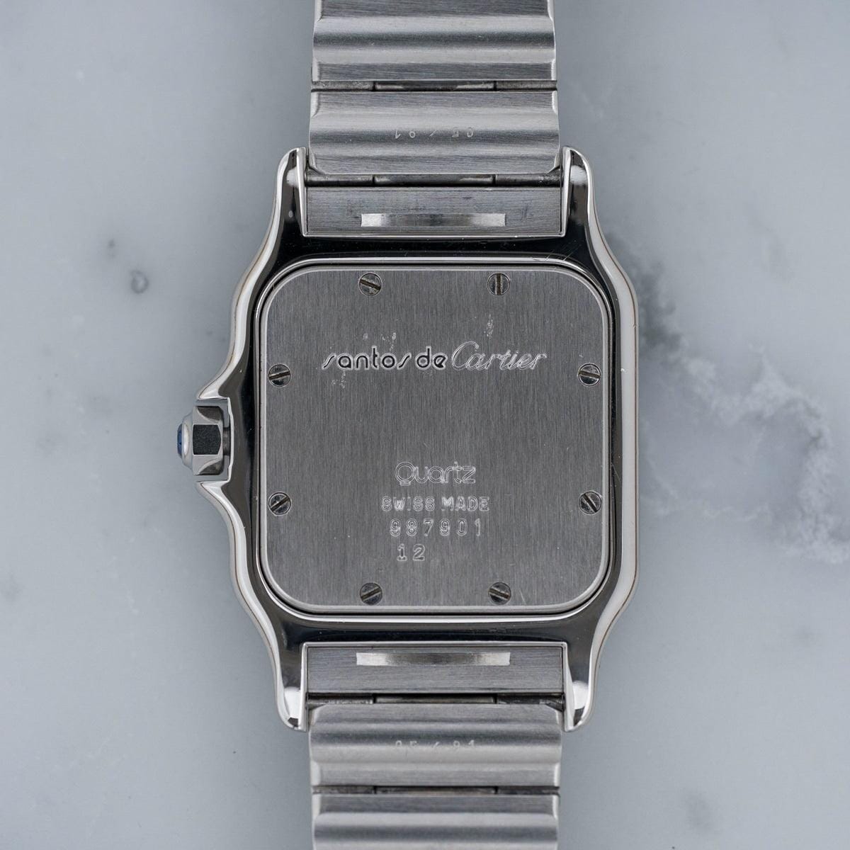 CARTIER Santos Galbee LM QZ Blue Roman - Arbitro