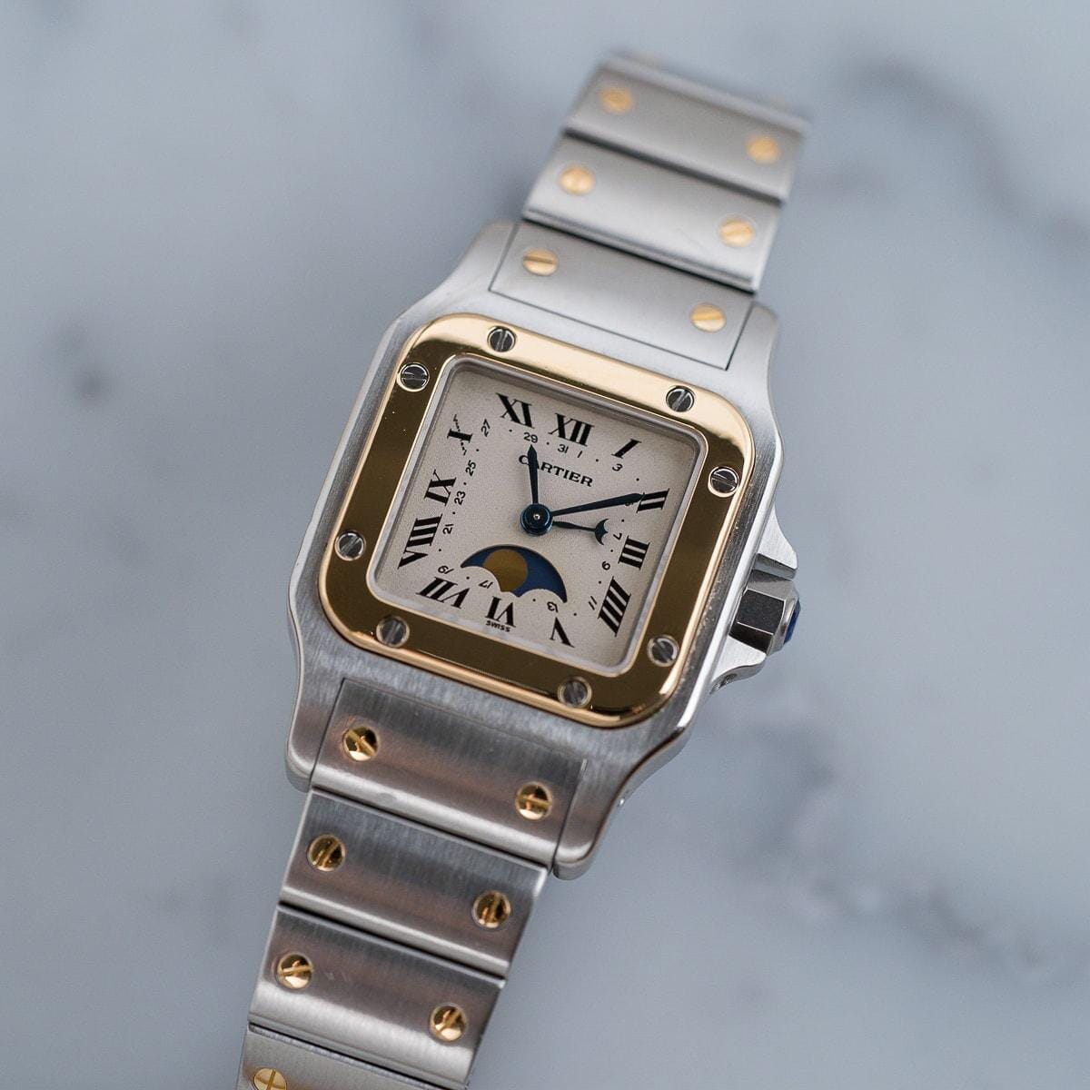 CARTIER Santos Galbee SM Moonphase - Arbitro