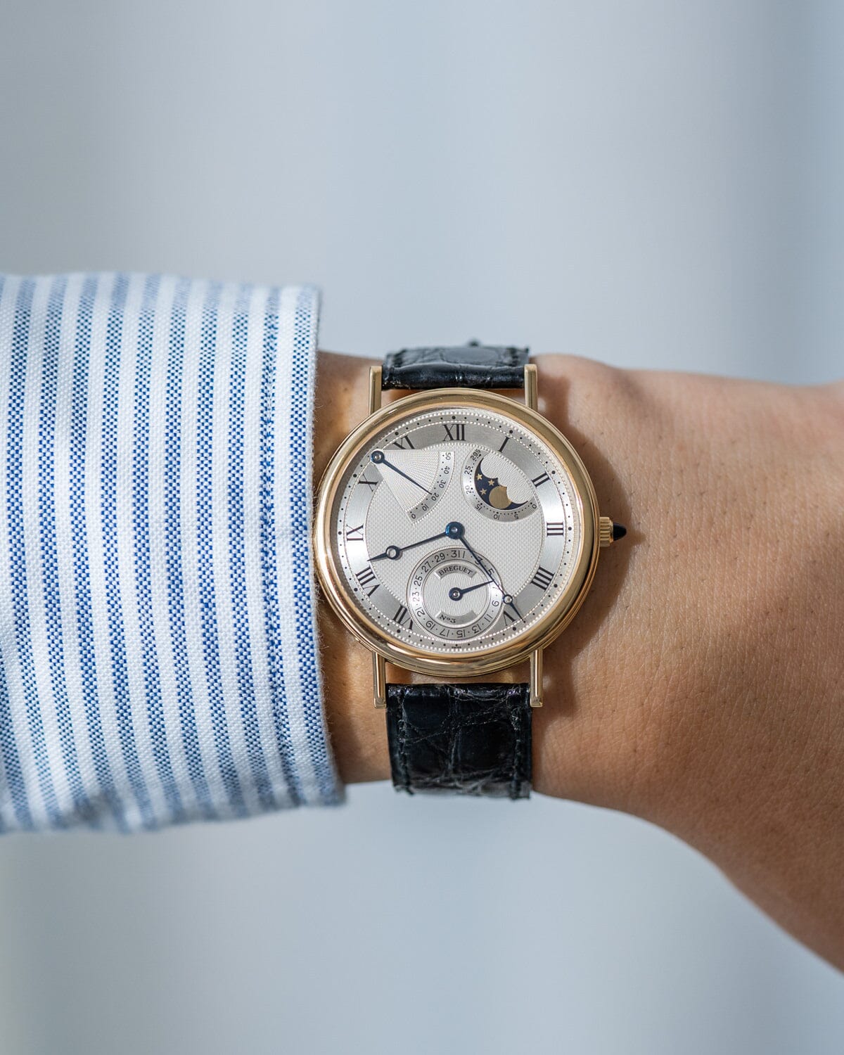 ブレゲ クラシック 3130 YG パワーリザーブ ムーンフェイズ Watch BREGUET