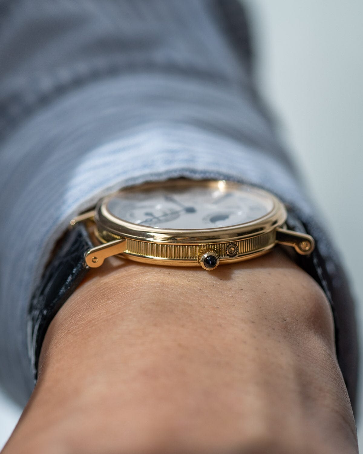ブレゲ クラシック 3130 YG パワーリザーブ ムーンフェイズ Watch BREGUET