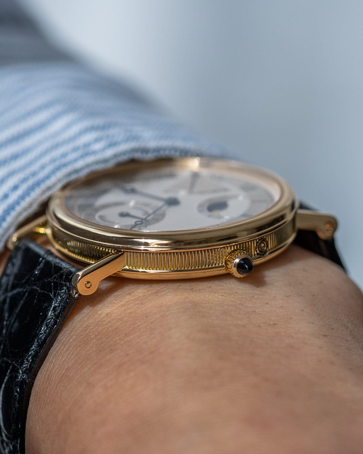 ブレゲ クラシック 3130 YG パワーリザーブ ムーンフェイズ Watch BREGUET