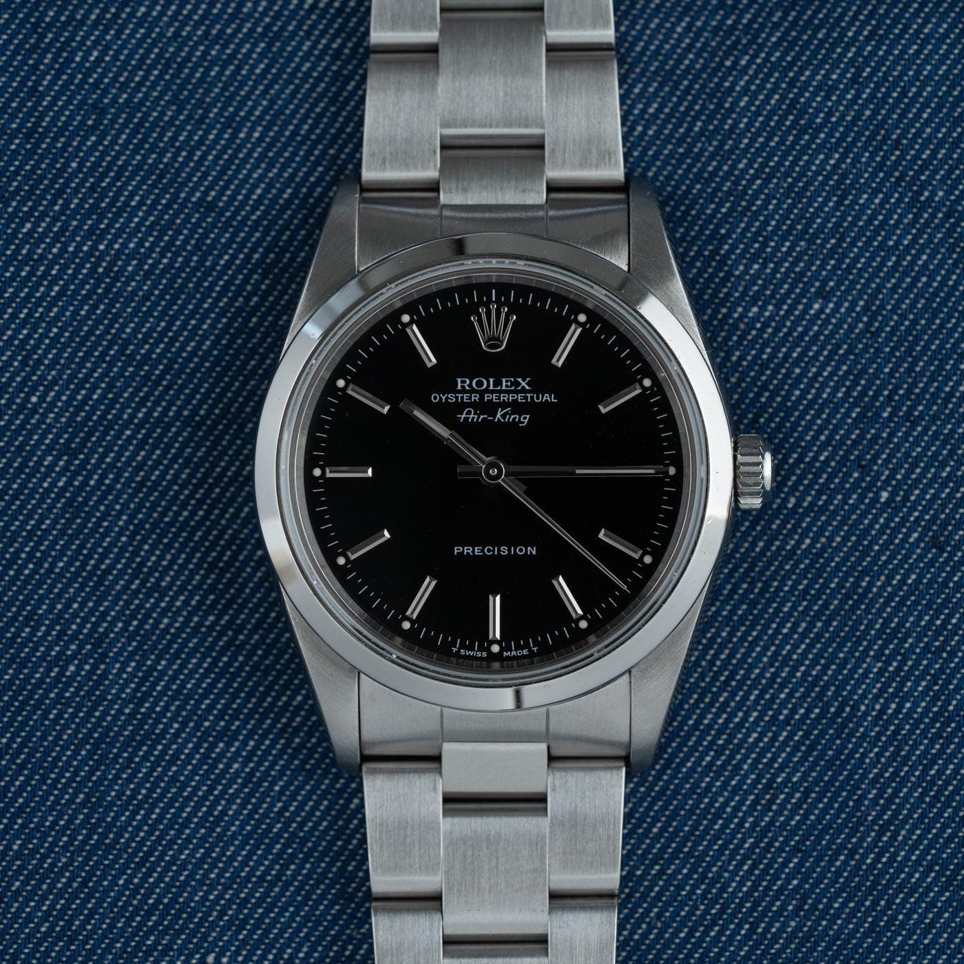 ROLEX Air-King 14000 Black Dial - Arbitro