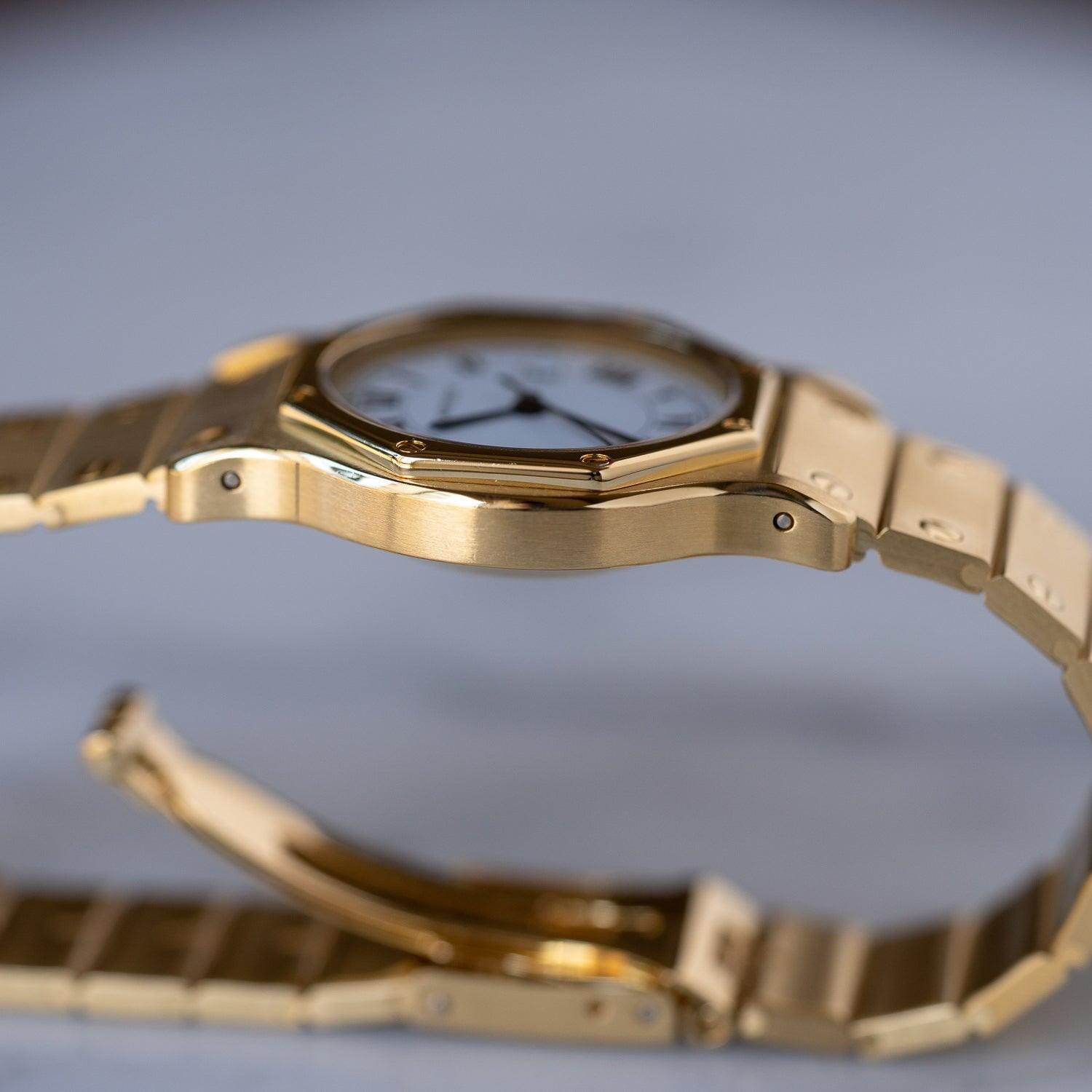 CARTIER Santos Octagon LM 18K YG / カルティエ サントスオクタゴン 18K イエローゴールド 自動巻き