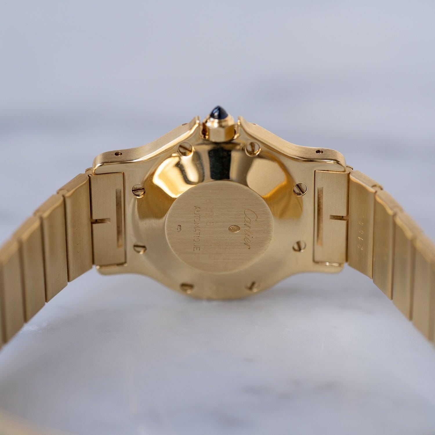 CARTIER Santos Octagon LM 18K YG / カルティエ サントスオクタゴン 18K イエローゴールド 自動巻き