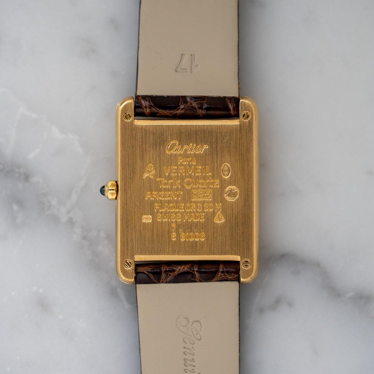 must de Cartier Tank LM Bordeaux - Arbitro