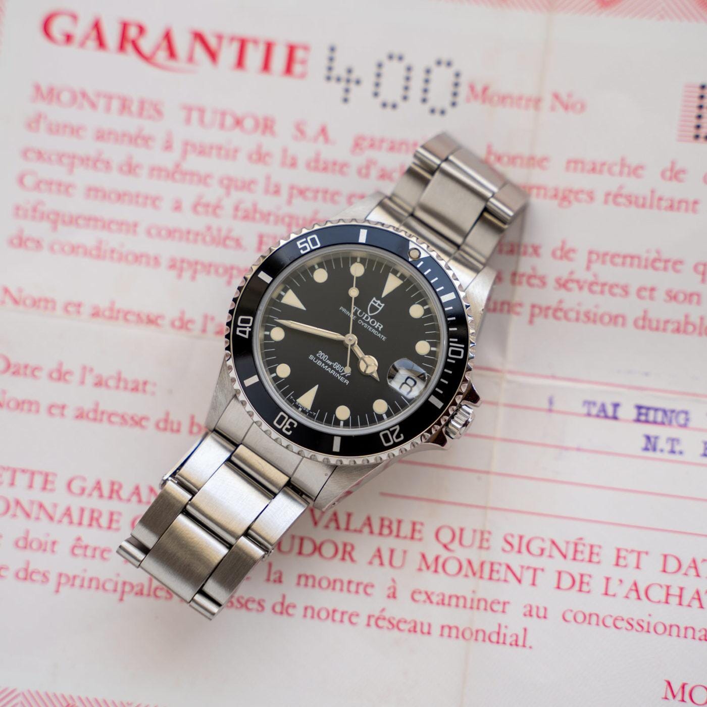 TUDOR Submariner 75090 Black 1990s - Arbitro