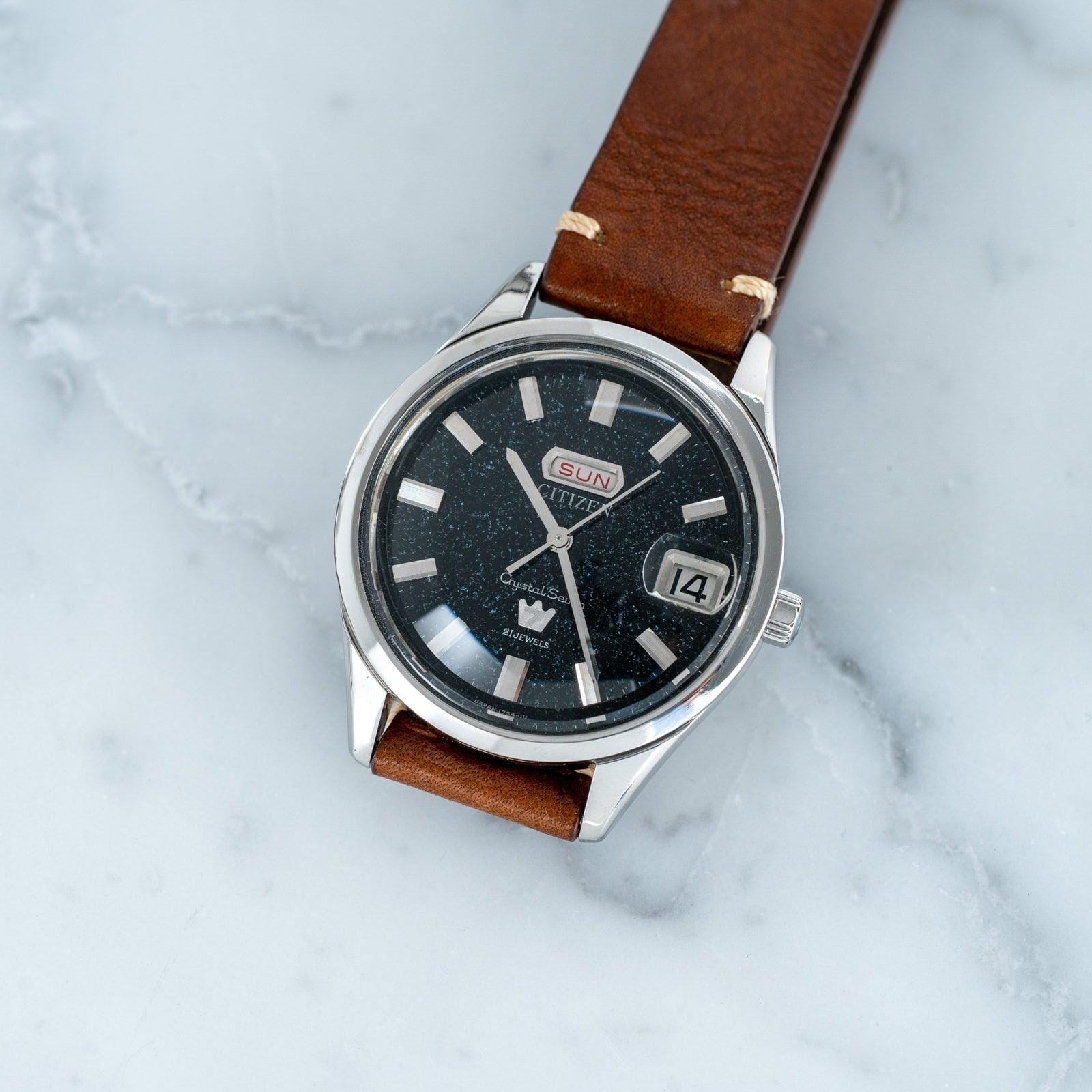 CITIZEN Crystal Seven Star Dust Dial 1960s - Arbitro