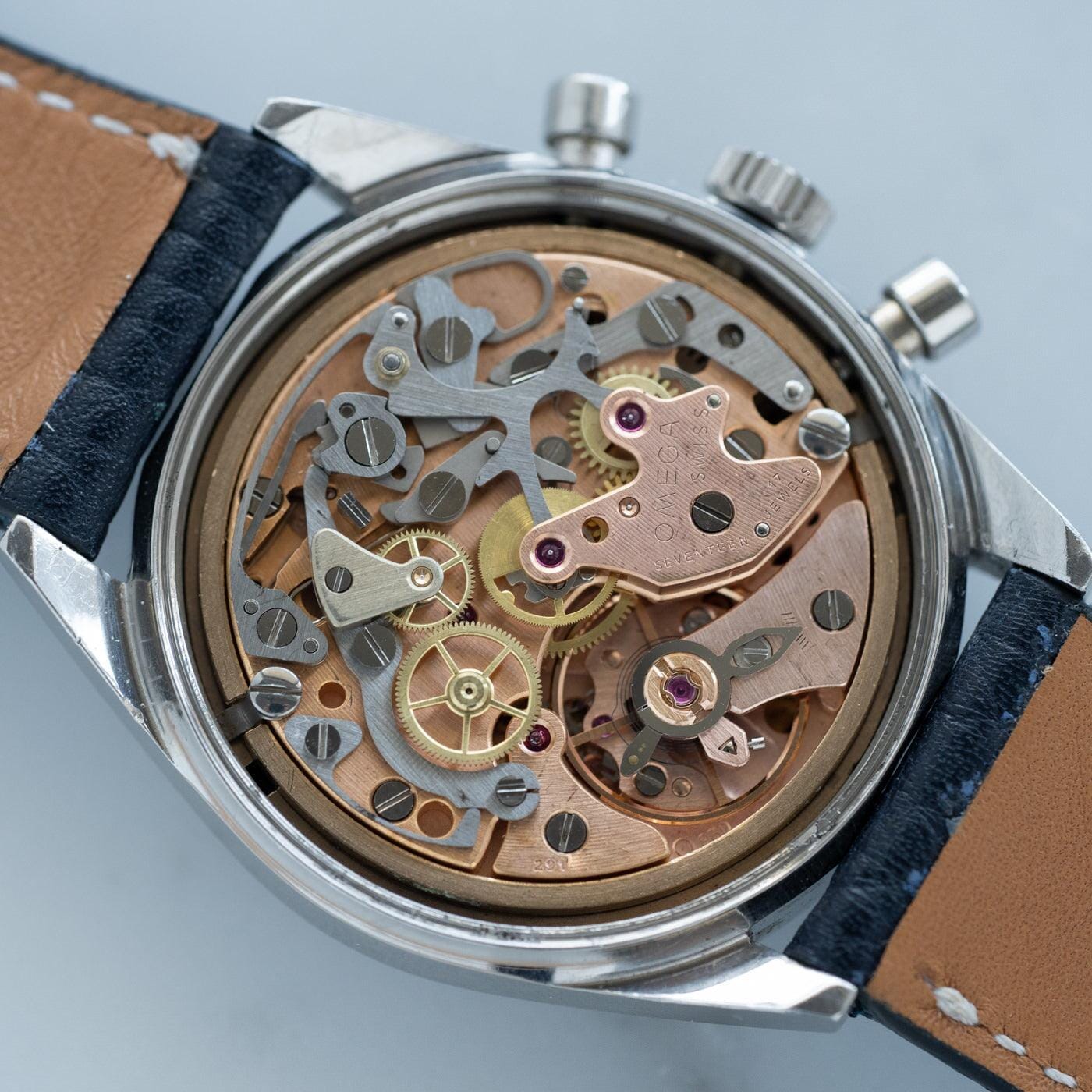 OMEGA De Ville Chronograph 146.017 Blue Dial 1960s - Arbitro