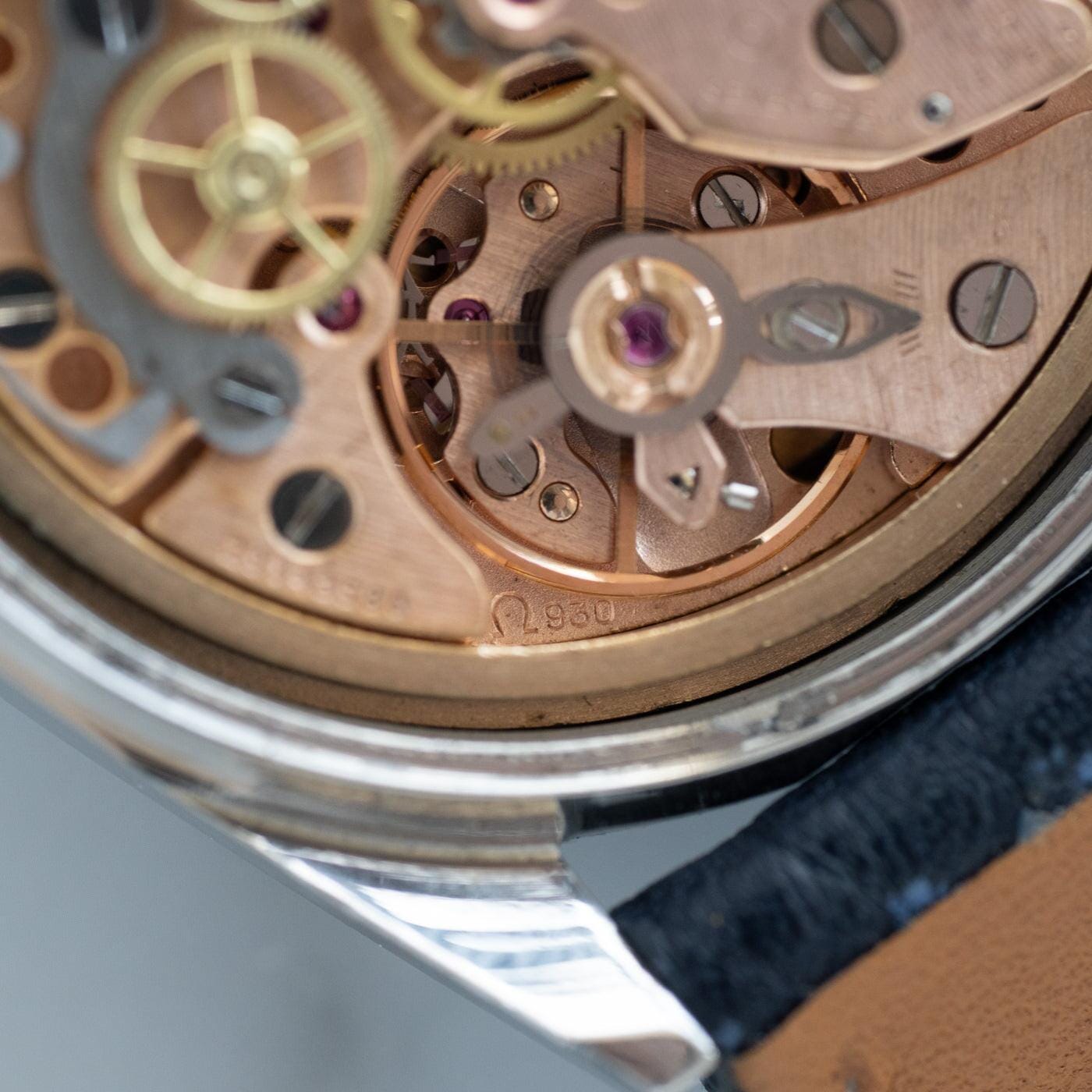 OMEGA De Ville Chronograph 146.017 Blue Dial 1960s - Arbitro