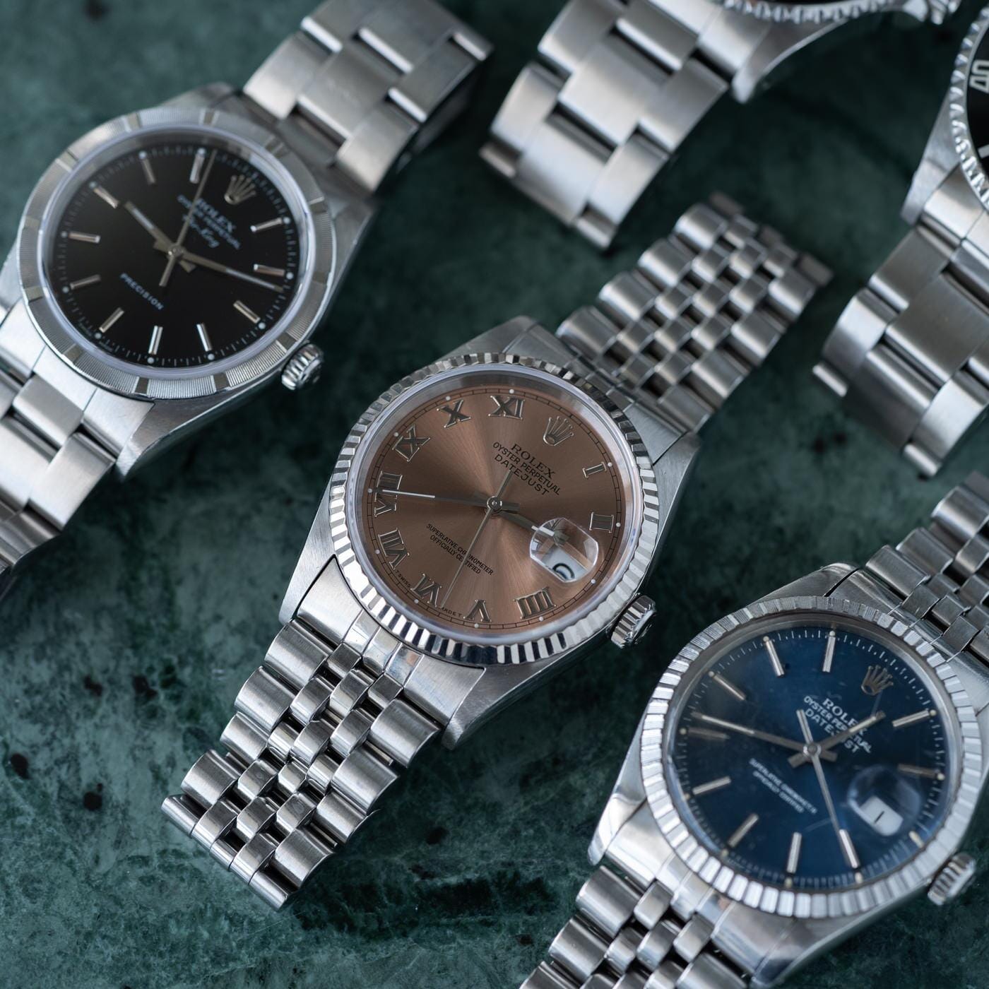 ROLEX Oyster Perpetual Datejust 16234 Salmon Dial - Arbitro