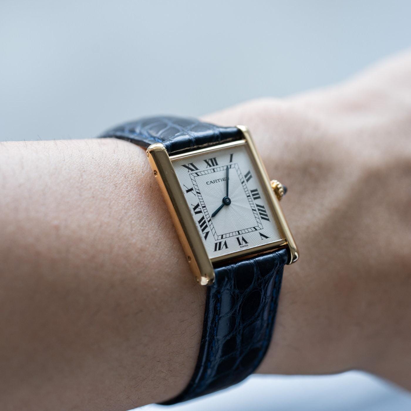 CARTIER Tank Louis Cartier LM 18K YG - Arbitro