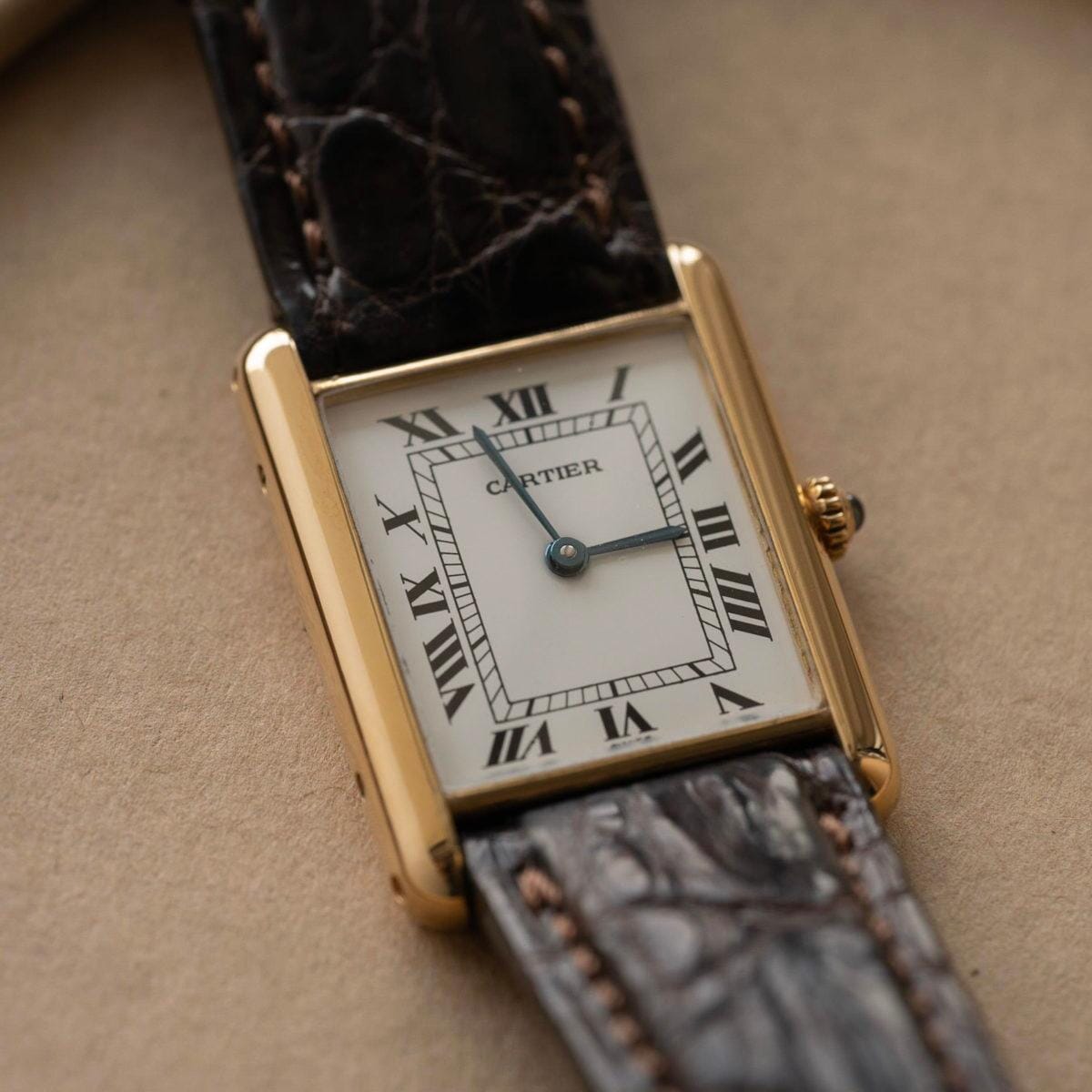 CARTIER Tank Louis Cartier 18K YG - Arbitro