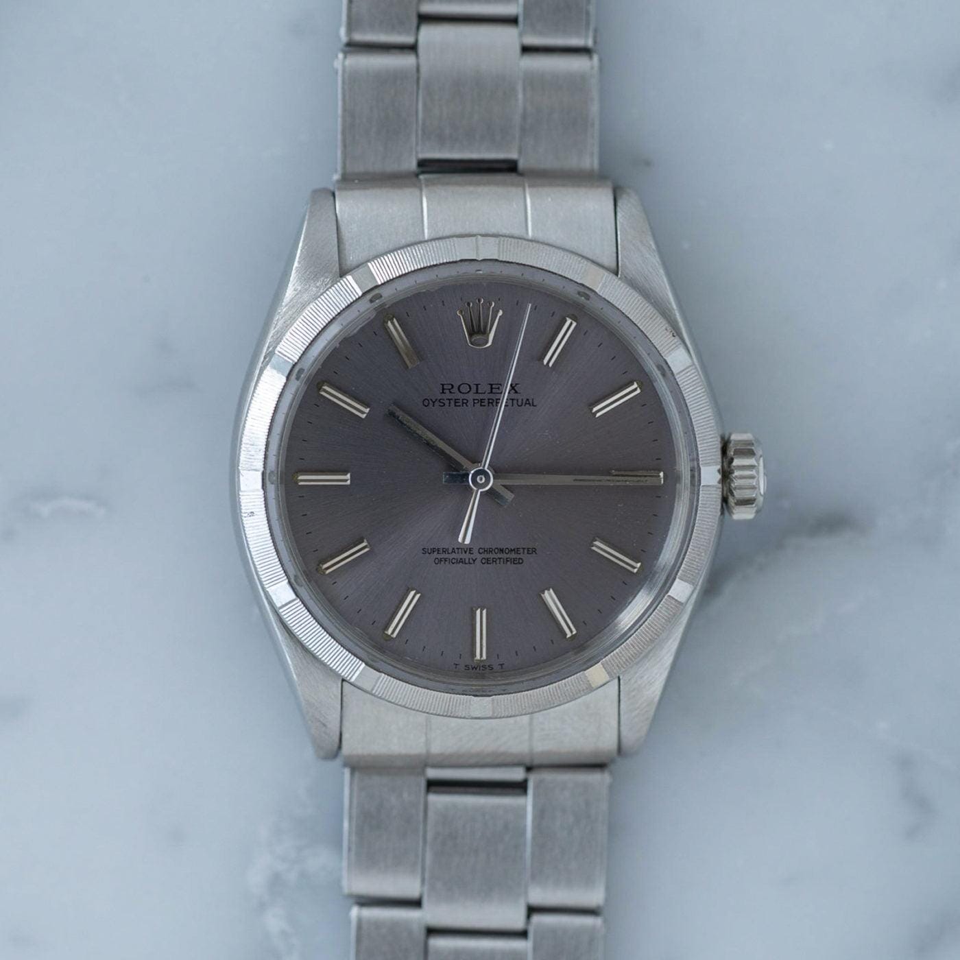 ROLEX Oyster Perpetual 1003 Grey Dial 1960s - Arbitro