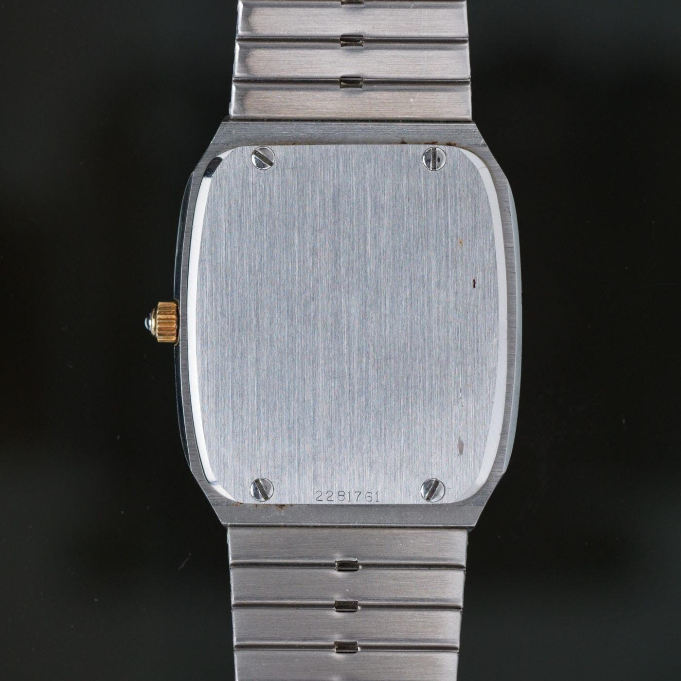 IWC Rectangle White Roman Dial 1980s - Arbitro
