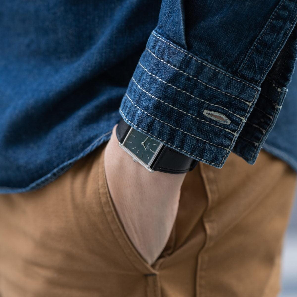 Jaeger-LeCoultre Rectangle 18K WG 1970s - Arbitro