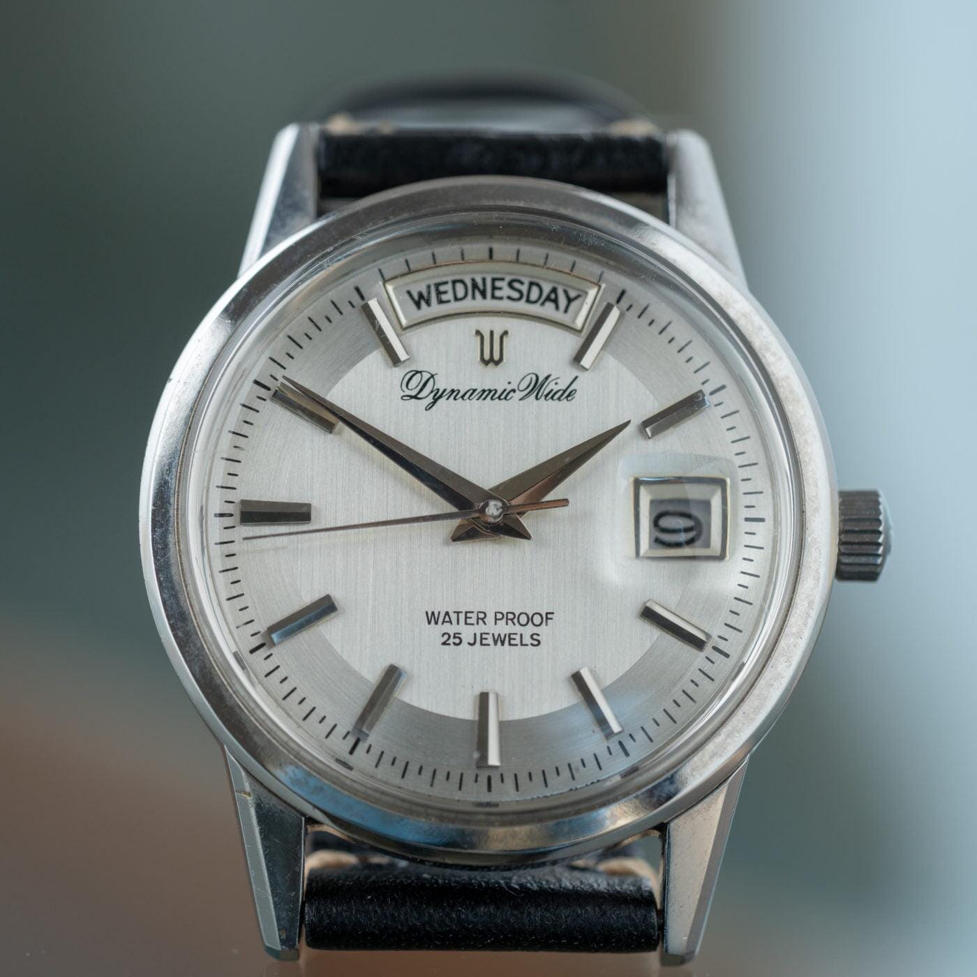 RICOH Dynamic Wide Day Date Pie-Pan Dial 1960s - Arbitro