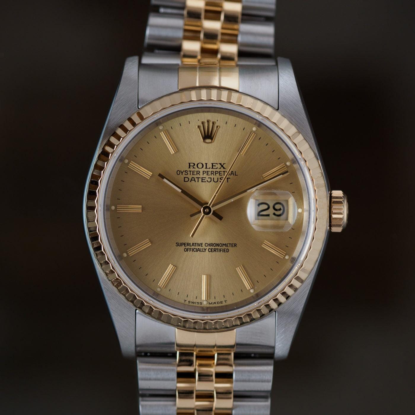 ROLEX Oyster Perpetual Datejust 16233 - Arbitro