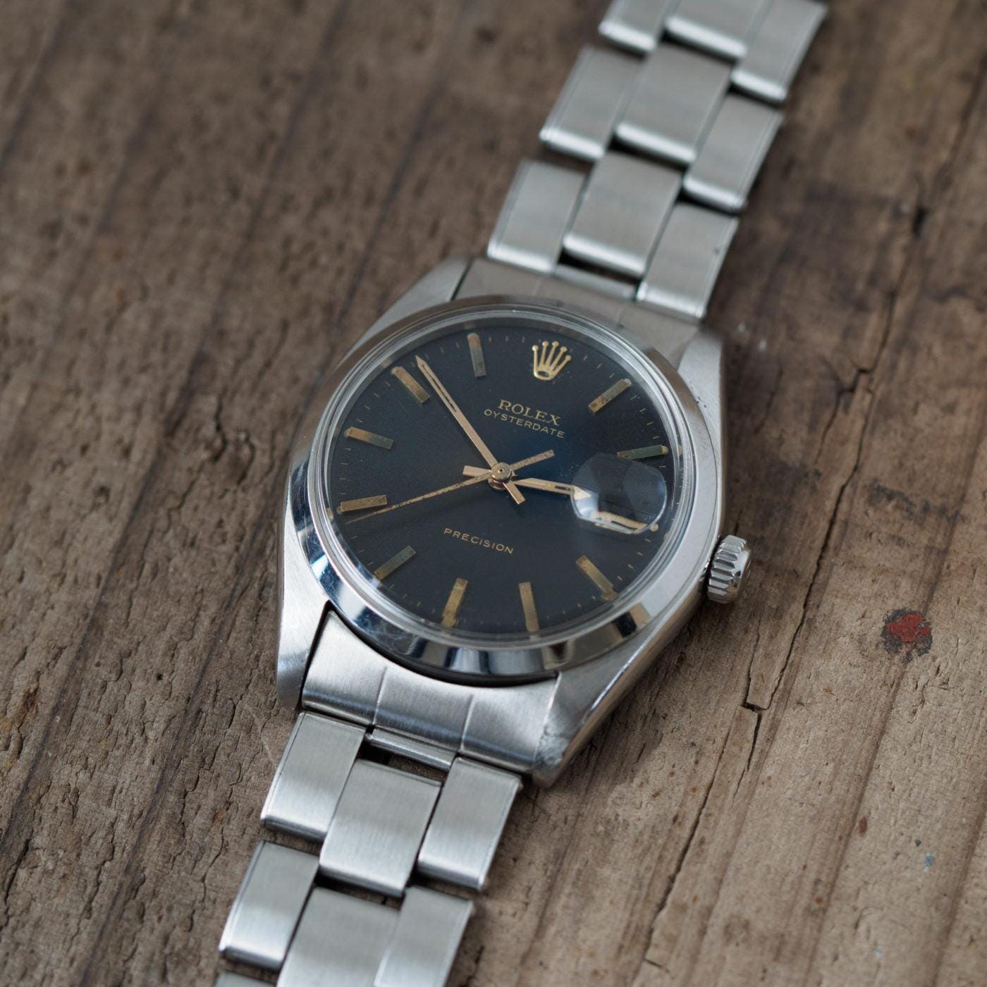 ROLEX Oysterdate Precision 6694 Black Dial - Arbitro