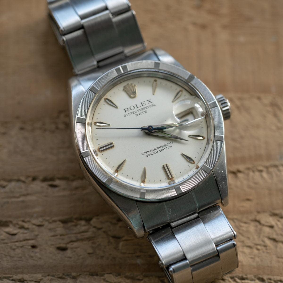 ROLEX Oyster Perpetual Date 1501 "BIG LOGO" 1960s - Arbitro