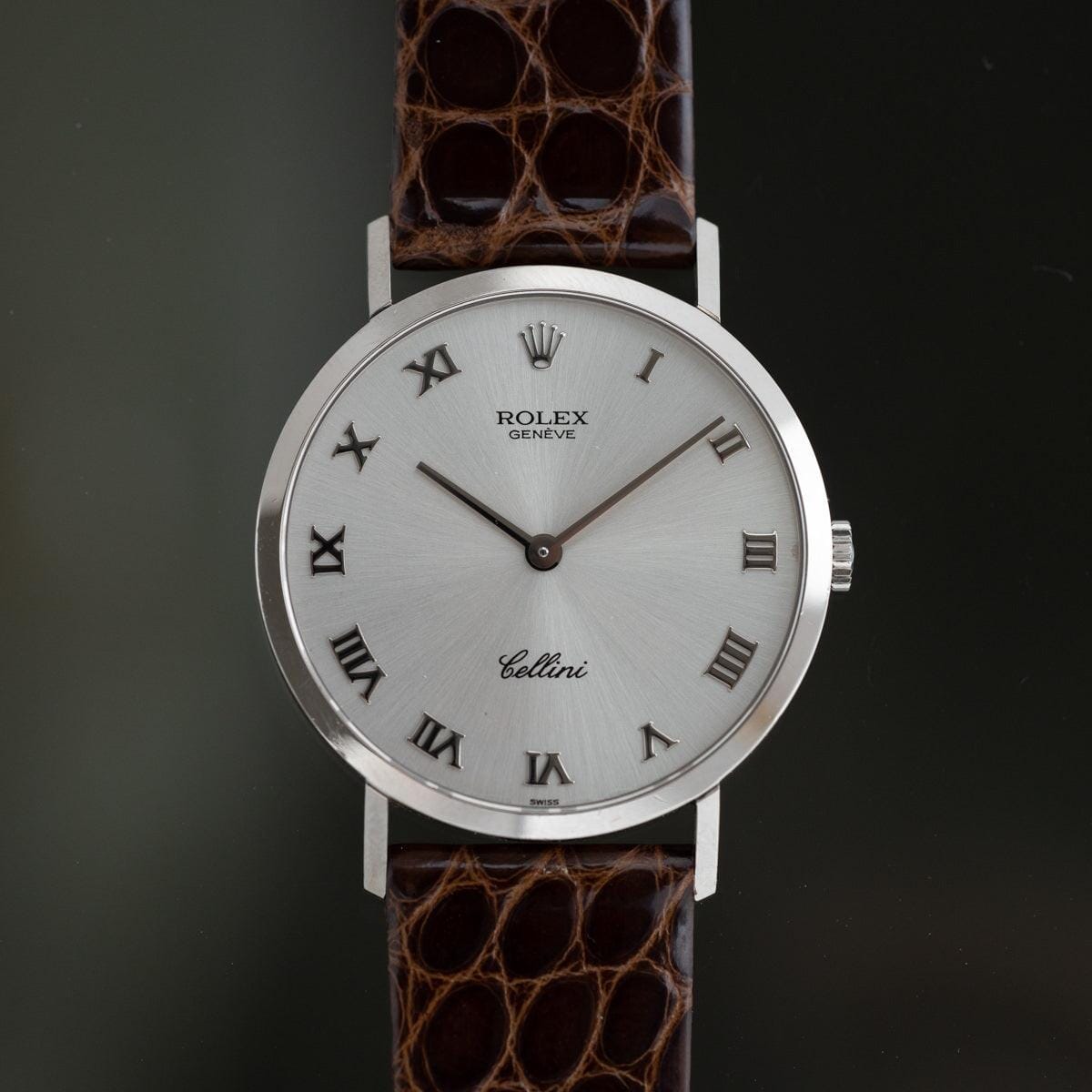 ROLEX Cellini 4112 WG Roman Dial 1990s - Arbitro