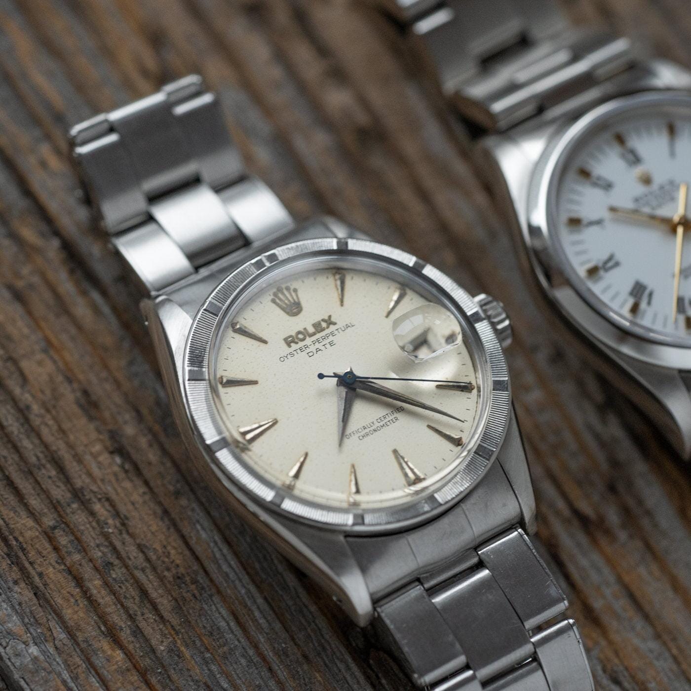 ROLEX Oyster Perpetual Date 6535 1950s - Arbitro