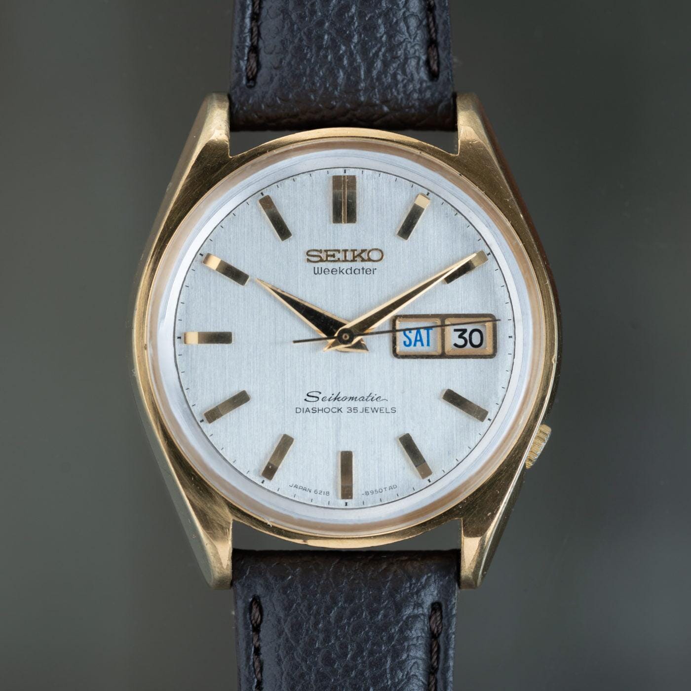 SEIKO Seikomatic Weekdater 6218-8950 1960s - Arbitro