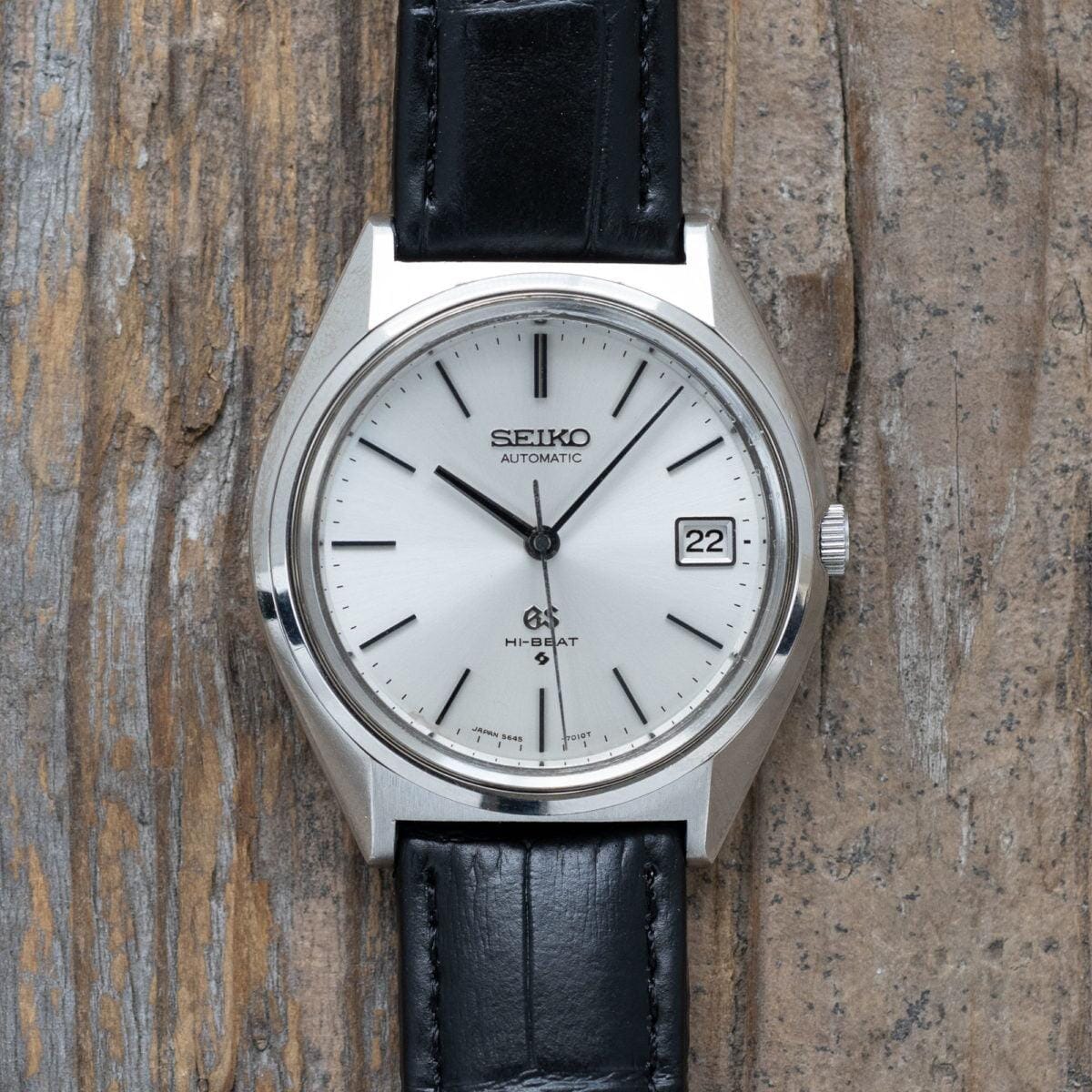 GRAND SEIKO Hi-BEAT 5645-7010 Silver Dial 1970s - Arbitro