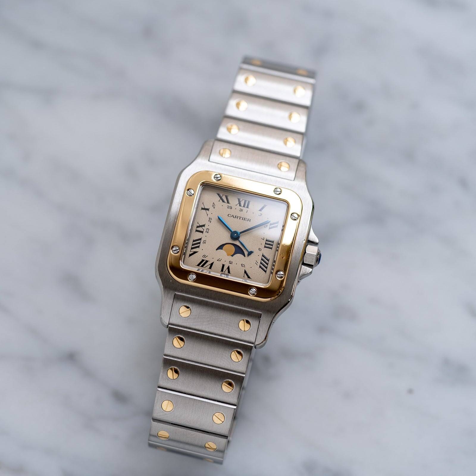 CARTIER Santos Galbee LM Moon Phase - Arbitro