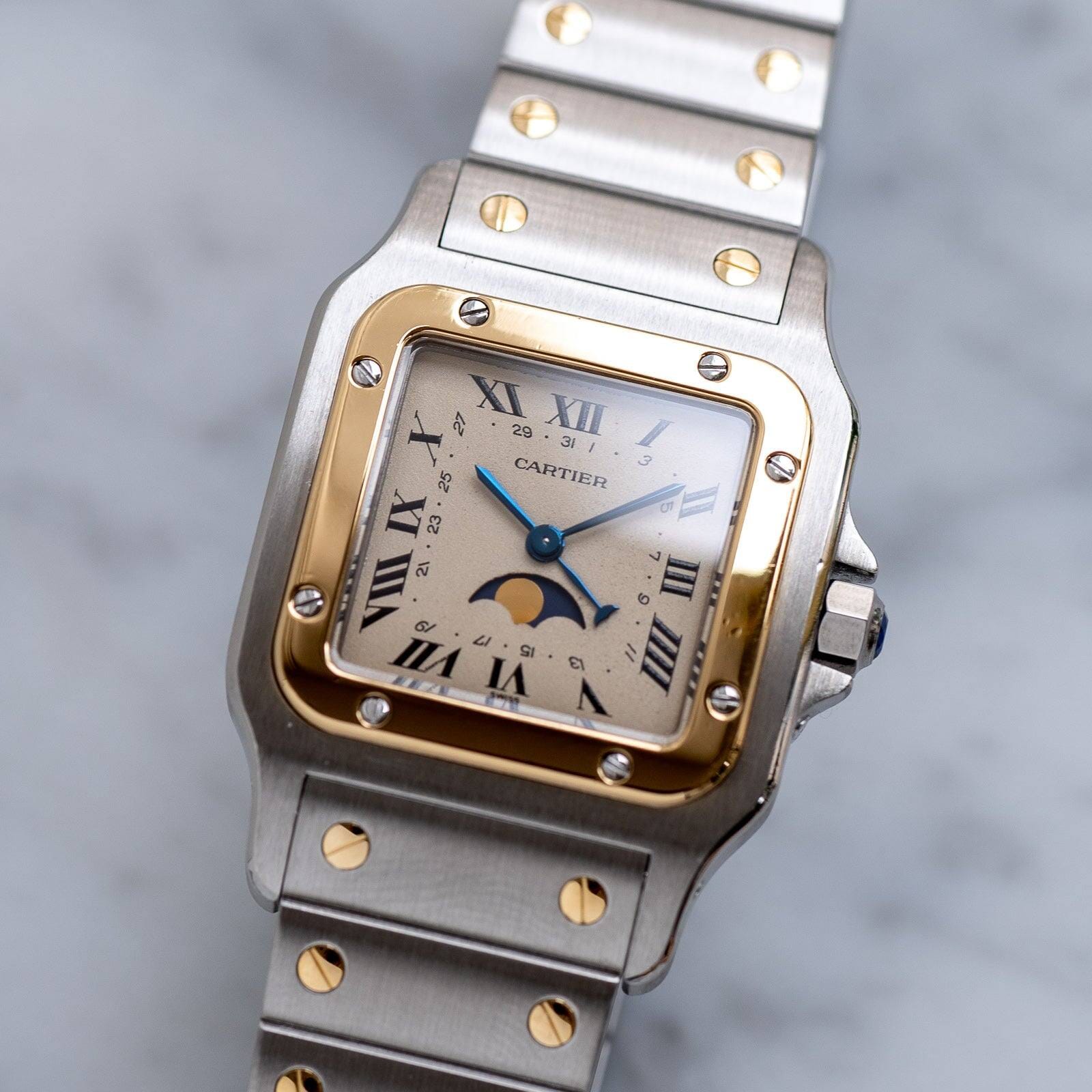 CARTIER Santos Galbee LM Moon Phase - Arbitro