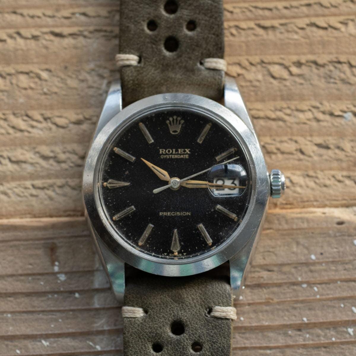 ROLEX Oysterdate Precision 6694 Gilt Dial 1960s - Arbitro