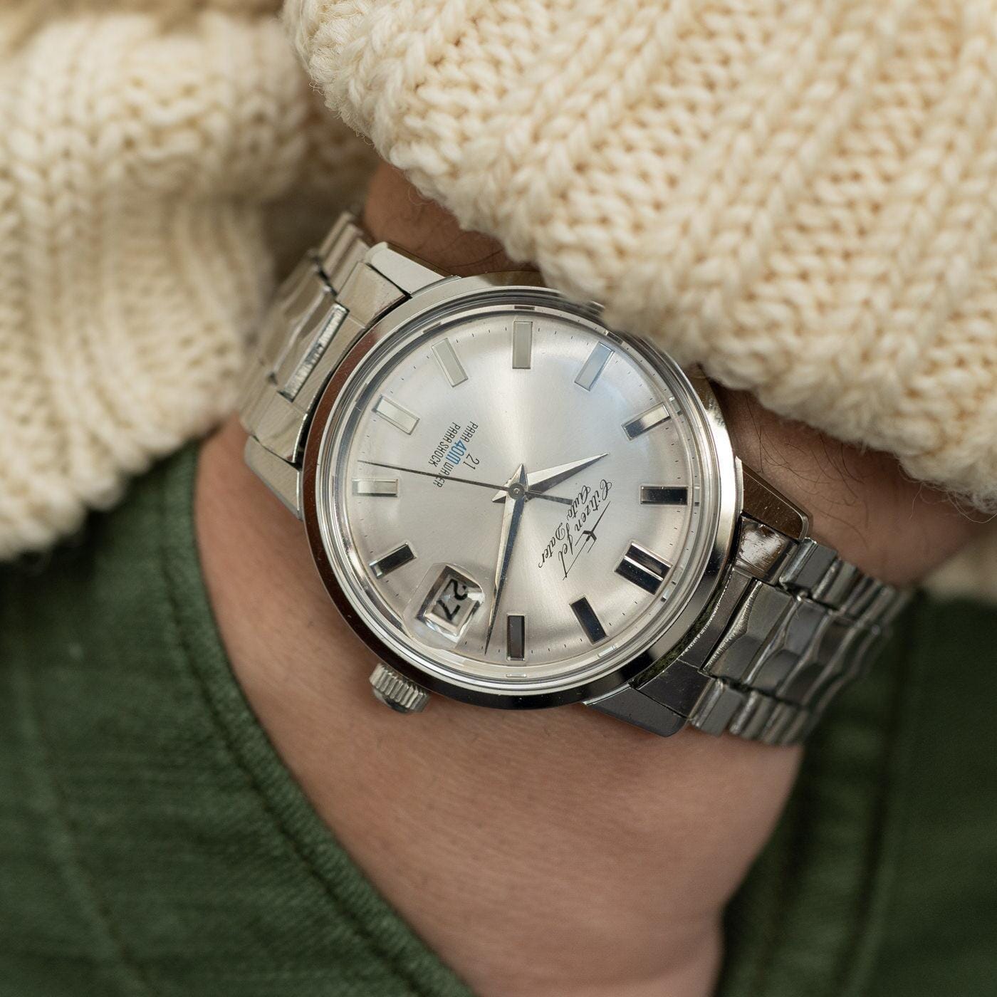 CITIZEN Jet Auto Dater Para Water AR51407061 1960s - Arbitro